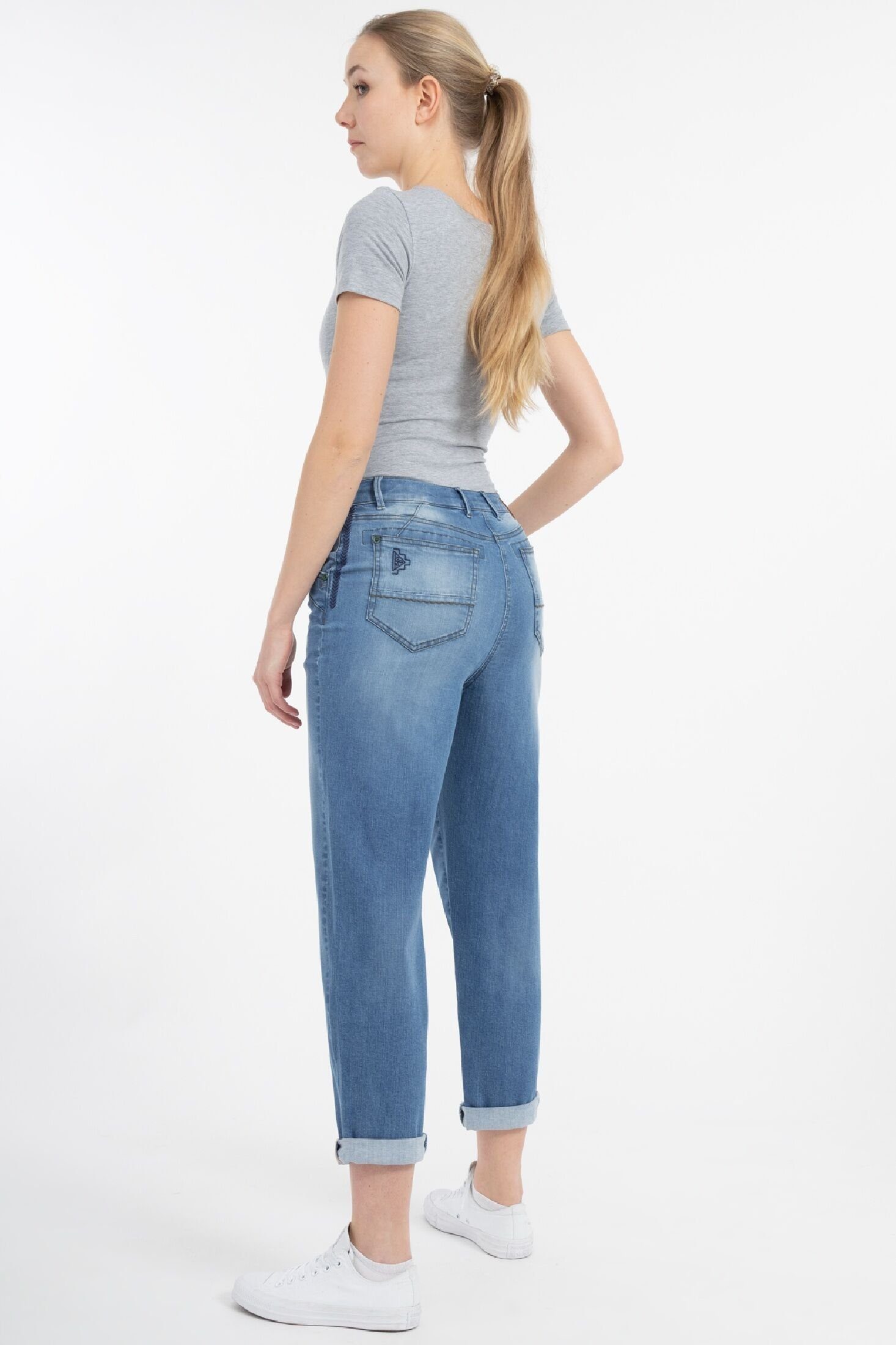 Recover Pants Relax-fit-Jeans ALLEGRA DENIM-BLUE