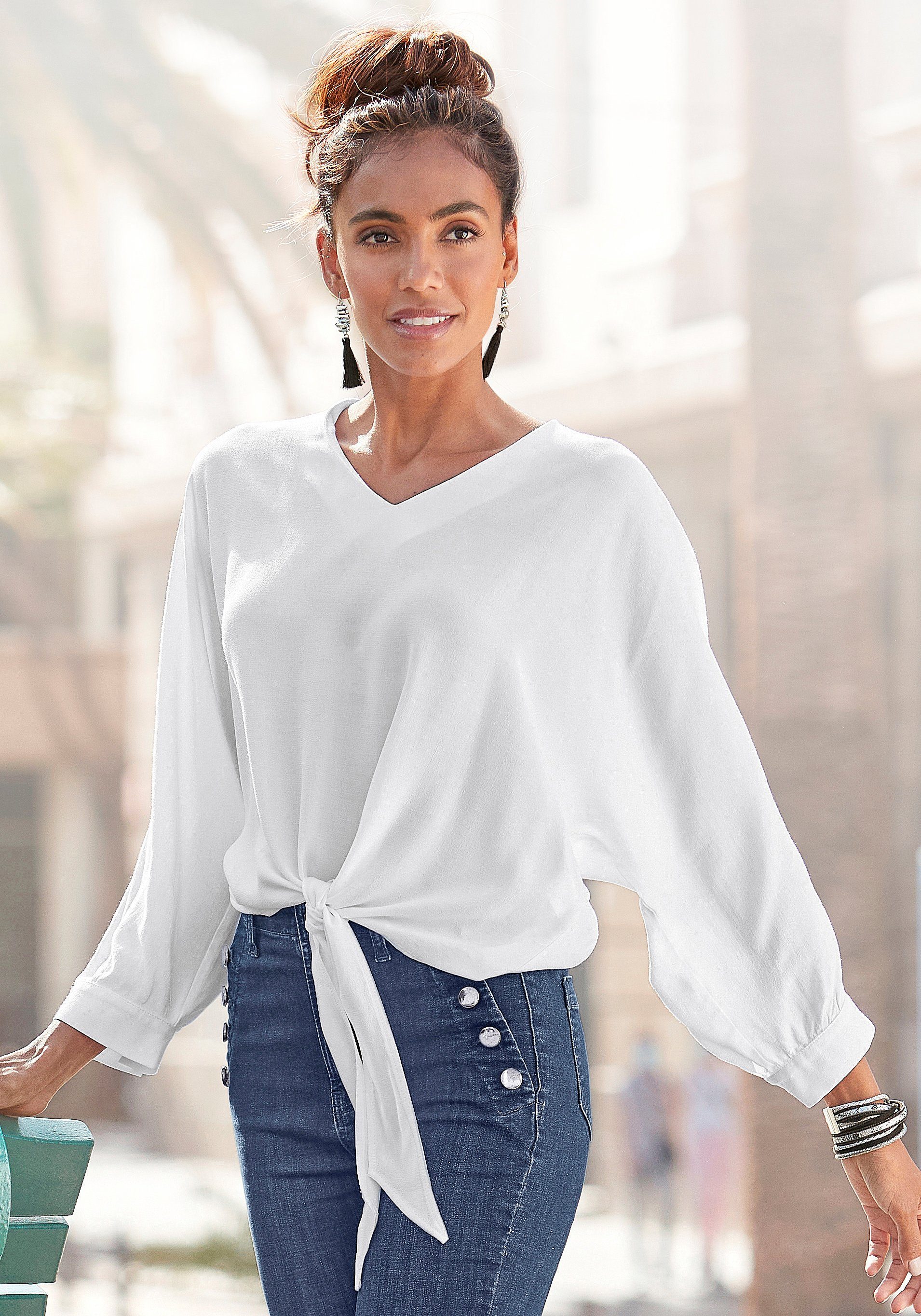 Weiße Blusen für Damen online kaufen | OTTO