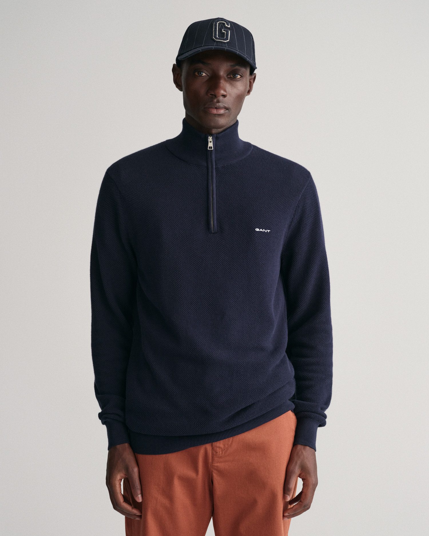 Gant Troyer COTTON PIQUE HALF ZIP günstig online kaufen