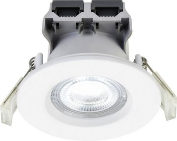 Nordlux Smarte LED-Leuchte Smartlicht, LED fest integriert, warmweiß - kaltweiß, inkl. 4,7W LED, 320 Lumen, Dim to Warm, Smarte Leuchte