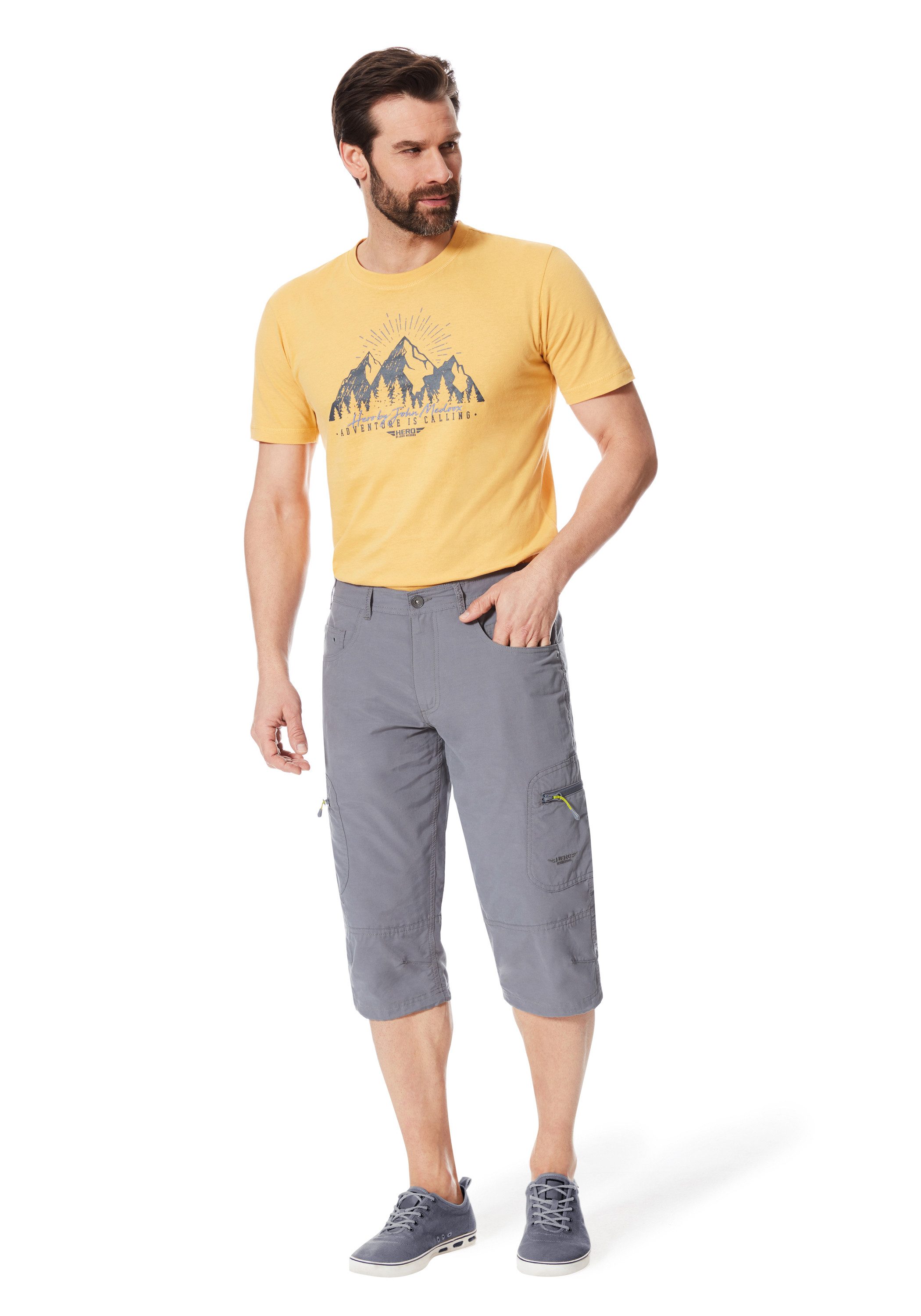 HERO by John Medoox Bermudas Trekking Hero by John Medoox 7/8 Hose Straight günstig online kaufen