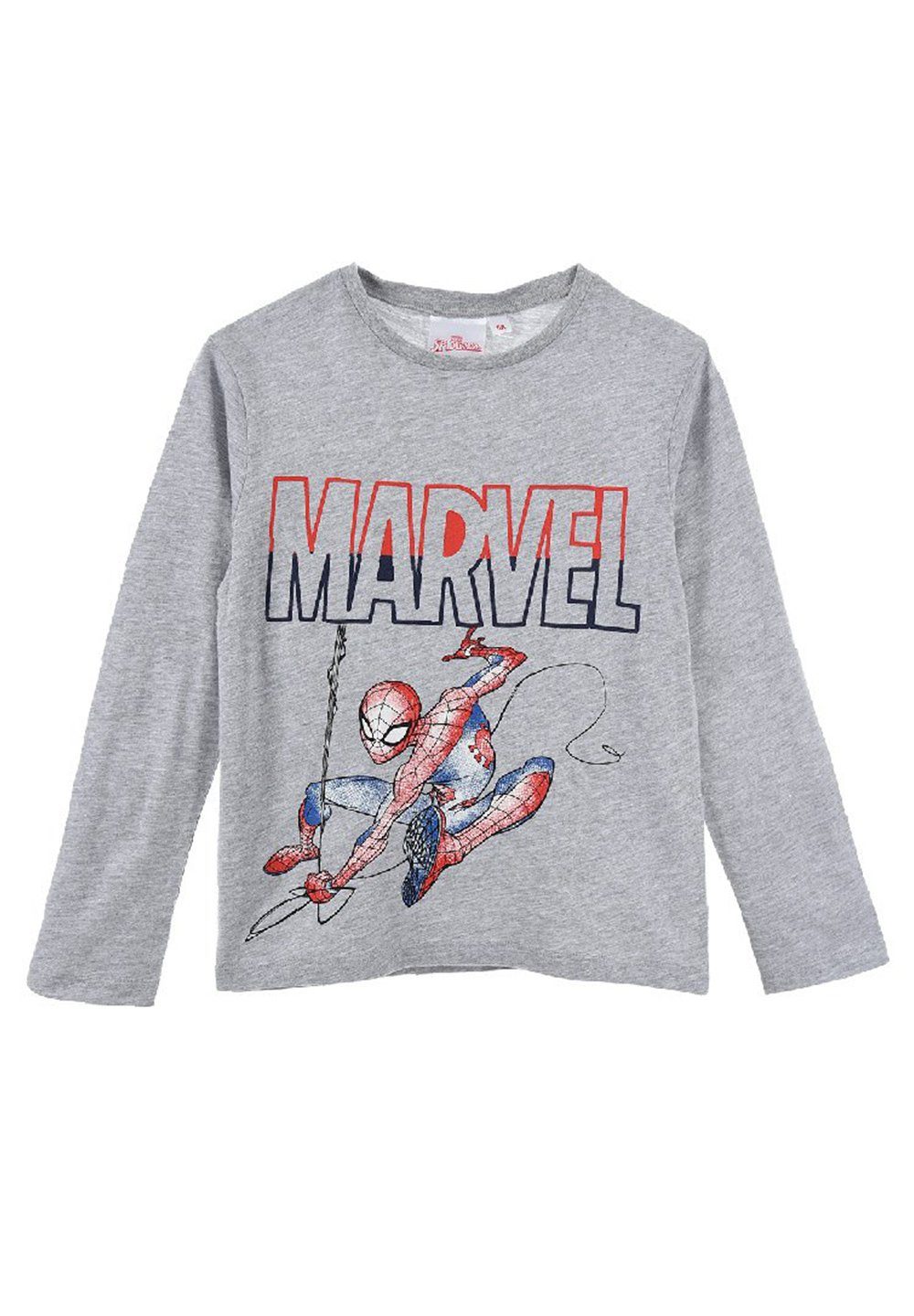 Longsleeve Langarmshirt Spiderman Langarm-Shirt Jungen