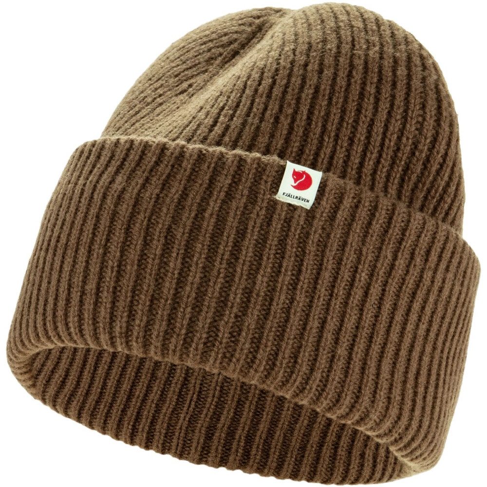 Fjällräven Strickmütze Heavy Beanie Mütze aus Lammwolle Strickmütze