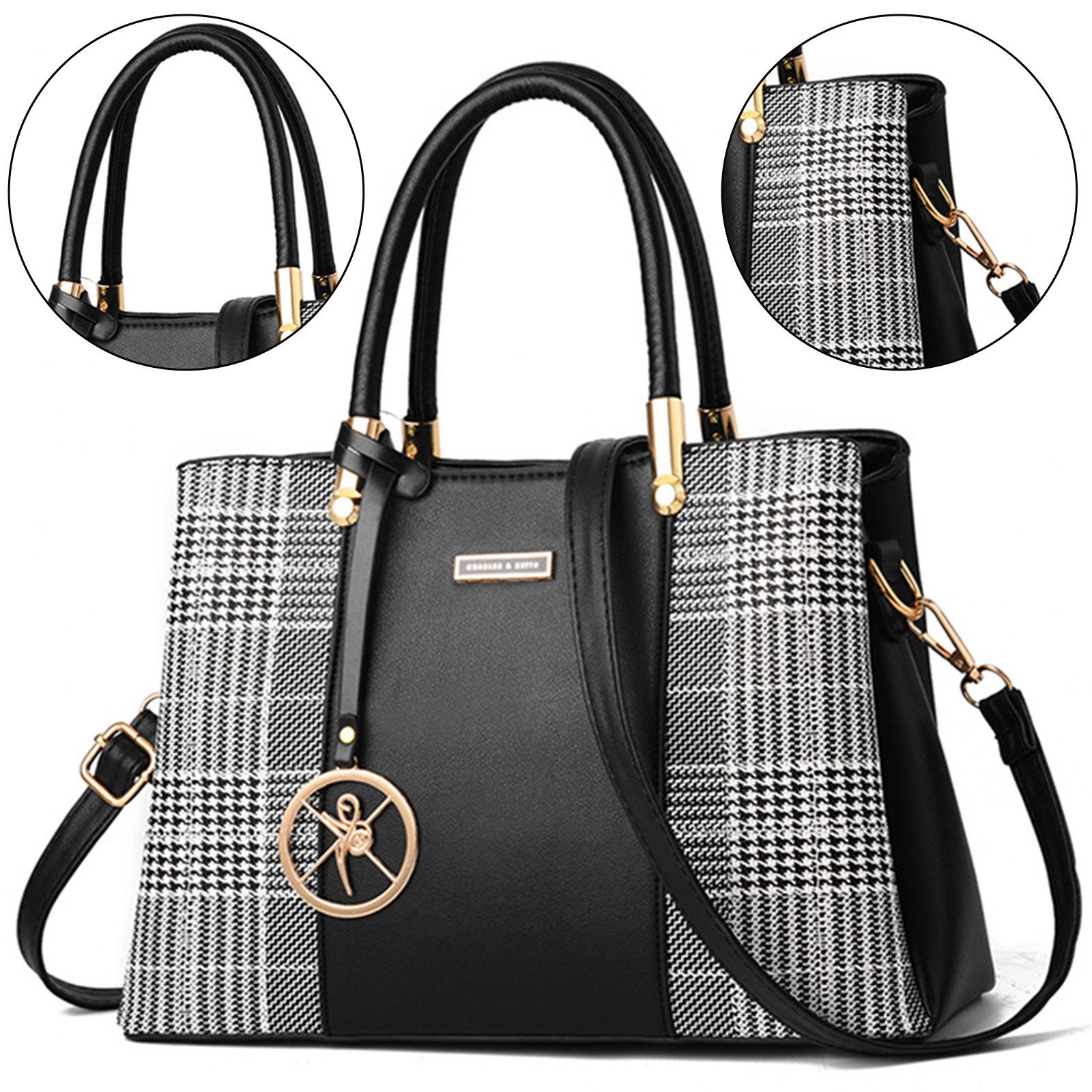 MODFU Henkeltasche Umhängetasche Handtasche Tragetasche Aktentasche (Schult günstig online kaufen