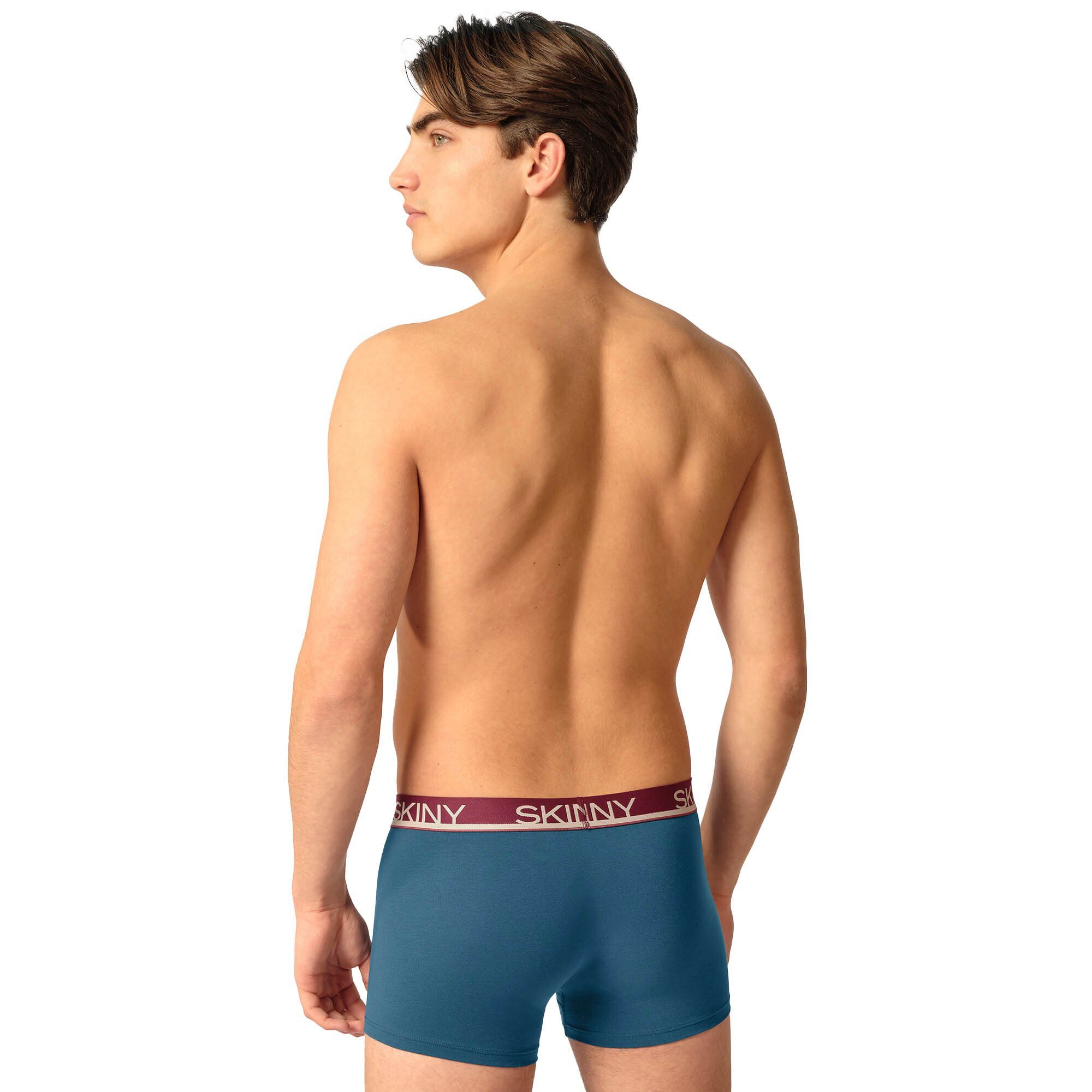 Unterhose Blau Boxer Unterwäsche, - Pack 3er Skiny Pants Herren