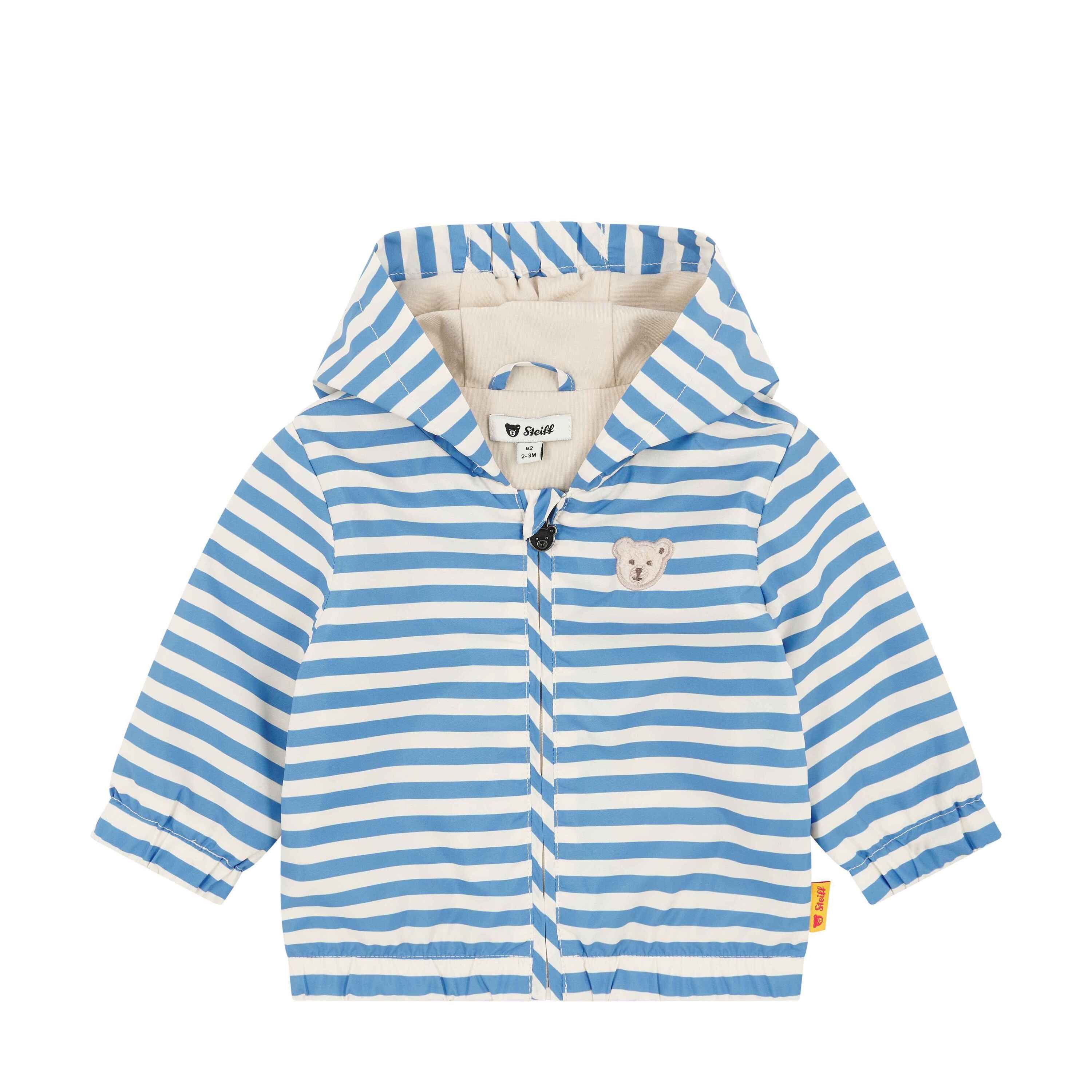 Steiff Outdoorjacke Jacke Leo Club, Softbund, gefüttert