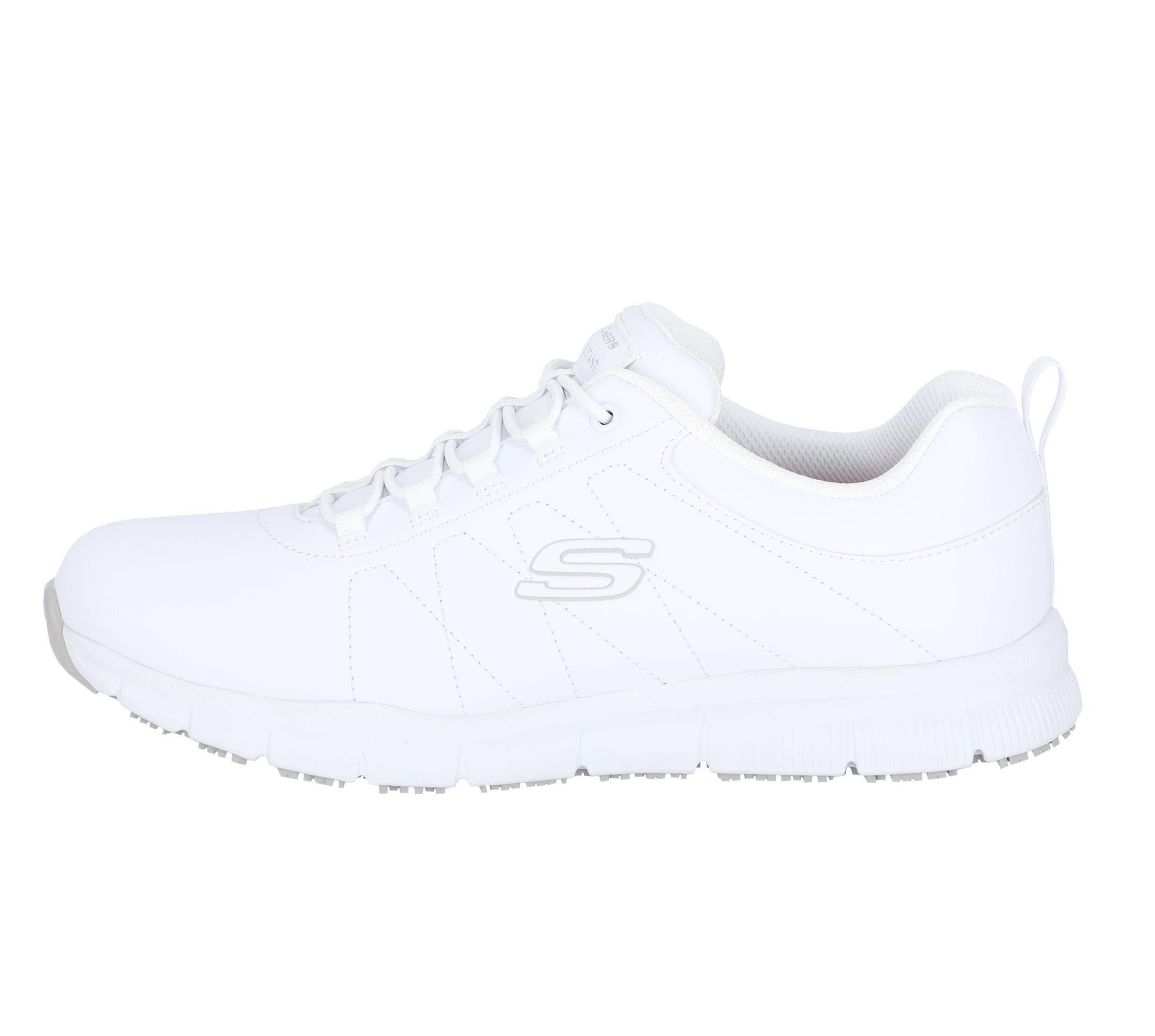 Skechers NAMPA-BEJA O1 SR Medizin Berufsschuh - Rutschhemmender Damen Arbeitsschuh EN ISO 20347:2022+A1:2024. Ideal für Medizin, Pflege, Labor und Gastro