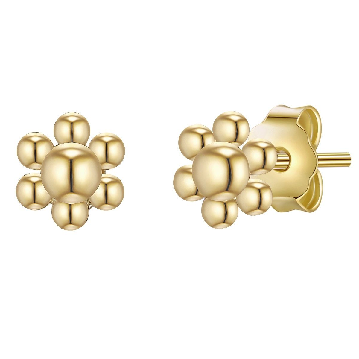 Lulu & Jane Paar Ohrstecker Blume günstig online kaufen