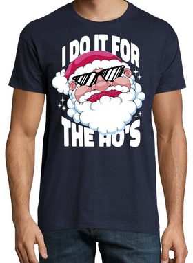 Youth Designz T-Shirt I Do it for the HO's Herren Shirt im Weihnachten Look