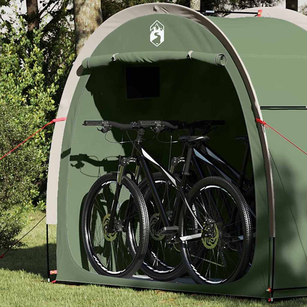 vidaXL Kuppelzelt Fahrradgarage mit Dach mit günstig online kaufen