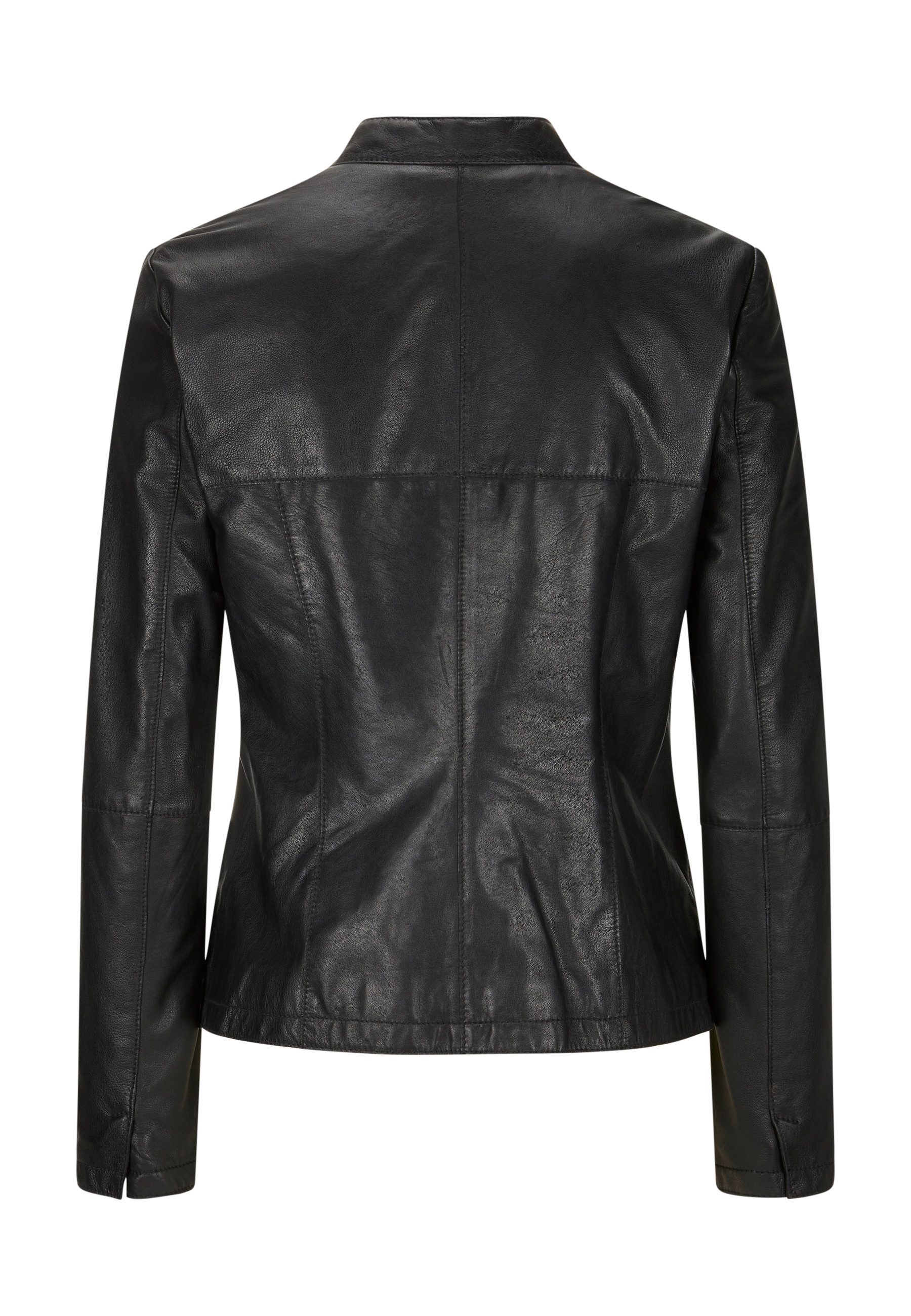 Milestone Lederjacke MSJasmine kleiner Stehkragen günstig online kaufen