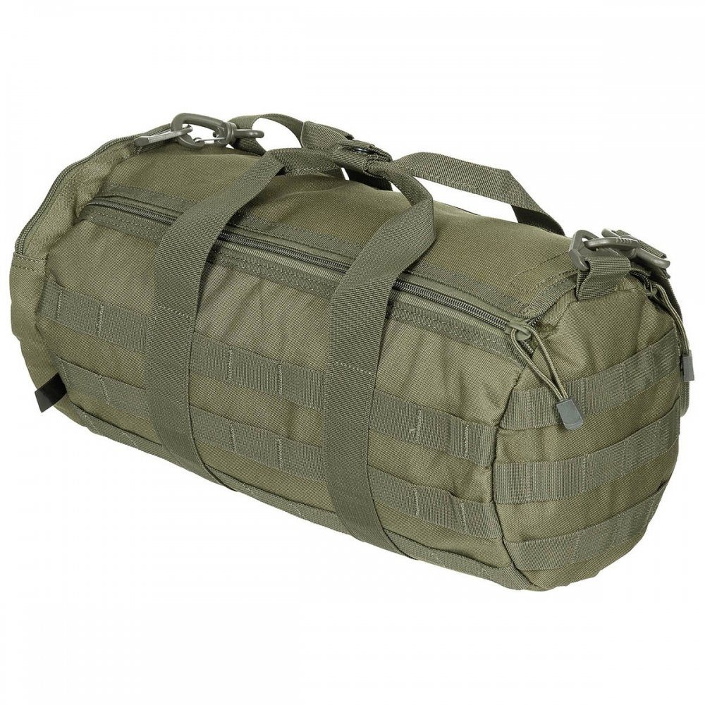 MFH Schultertasche Einsatztasche, rund, "MOLLE", oliv günstig online kaufen