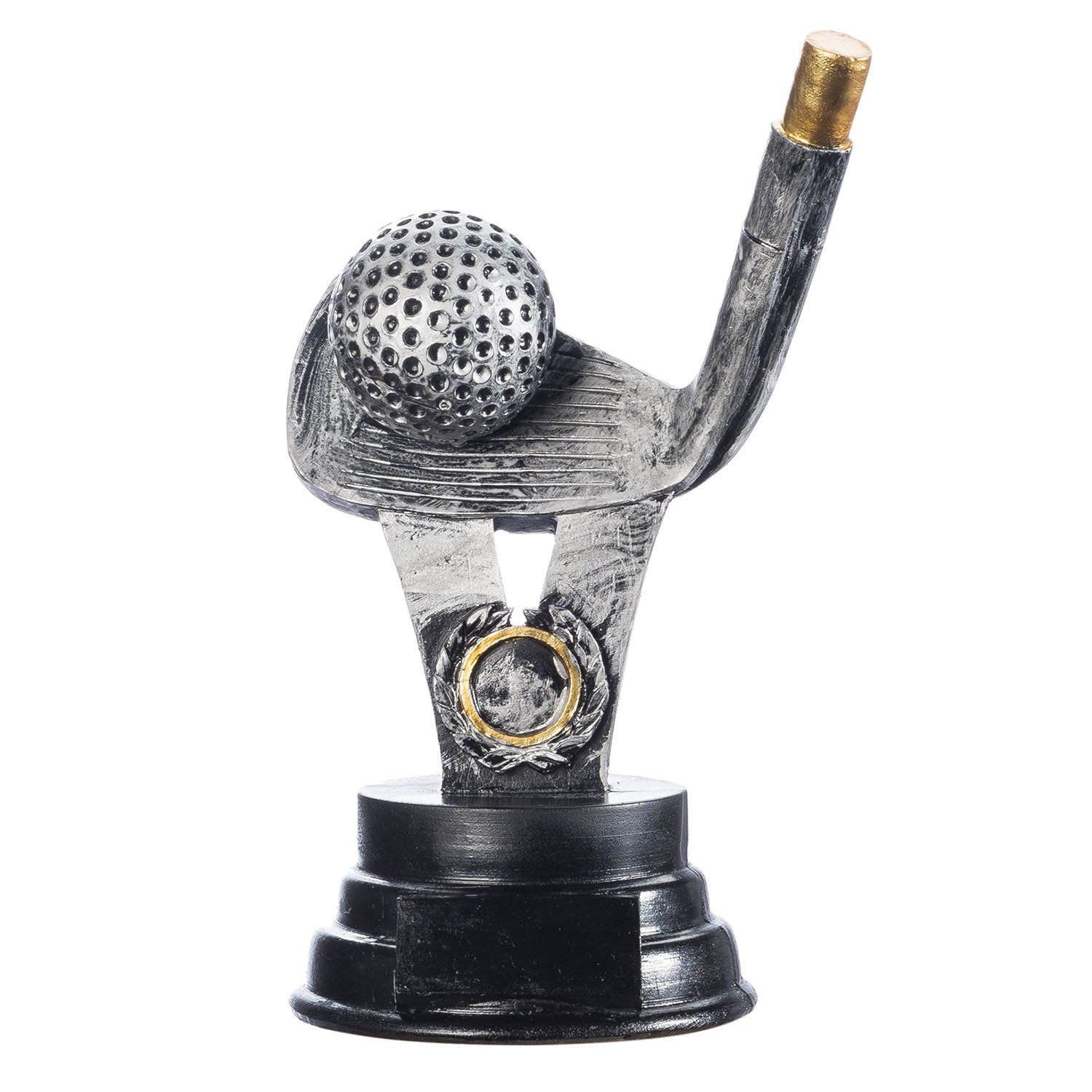 Goods+Gadgets Dekoobjekt GOODS+GADGETS 18 cm Pokal Golfturnier – Siegerpokal Golf Deko, 18 cm Golfpokal