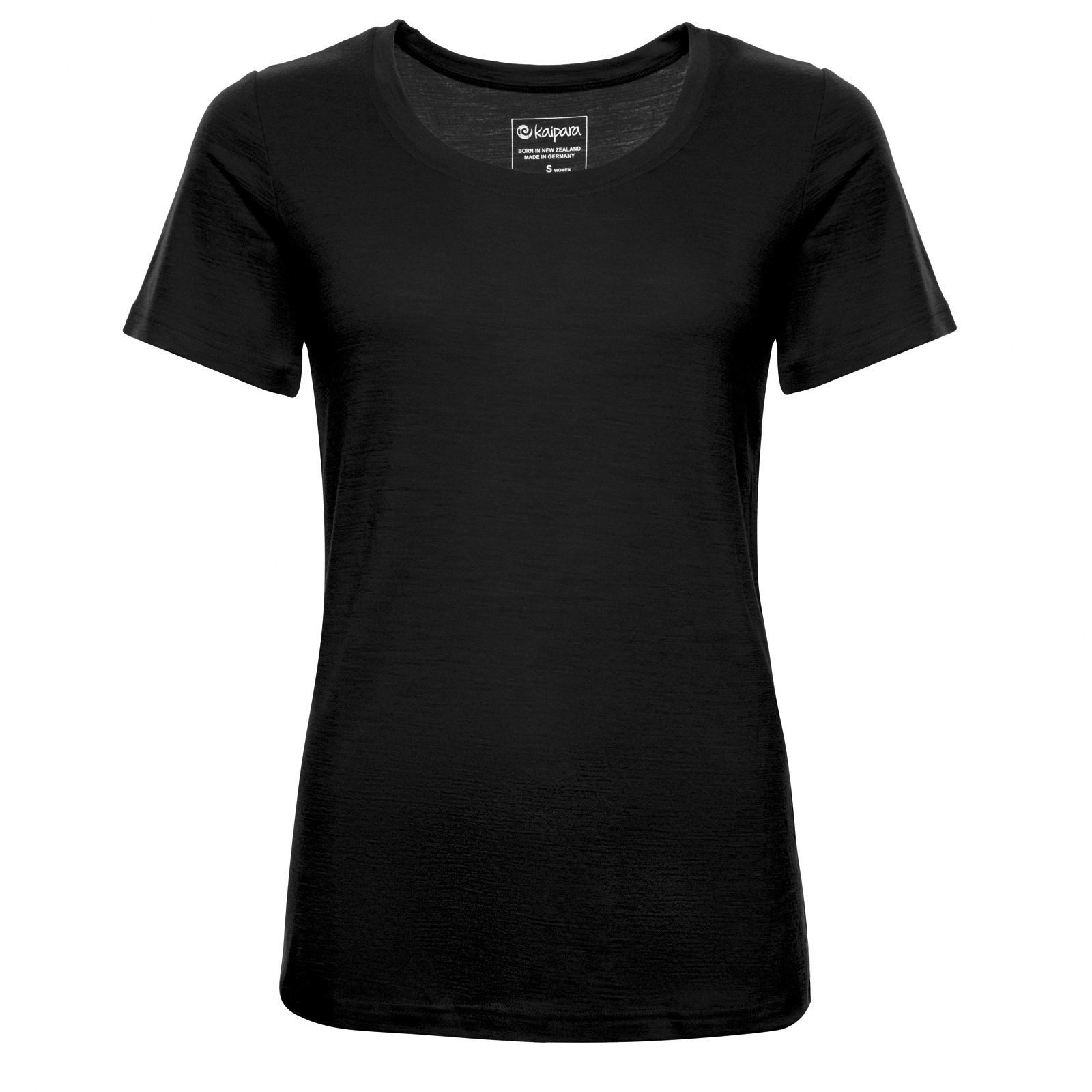 Kaipara - Merino Sportswear Funktionsshirt Merino Shirt Damen Kurzarm Slimfit Raglan 200 (1-tlg) aus reiner Merinowolle Made in Germany
