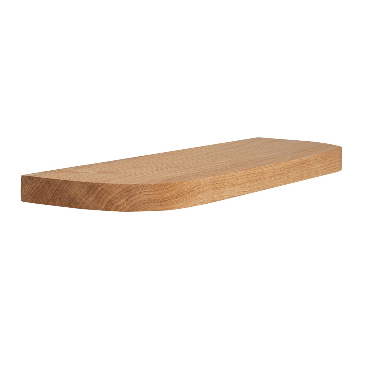 Rikmani Wandregal Holz Eiche massiv - günstig online kaufen