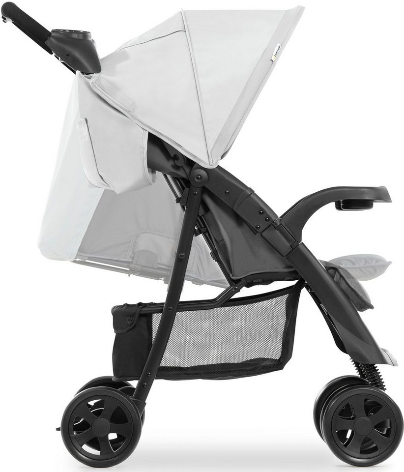 Thumbnail - Hauck Kinder-Buggy Shopper Neo II, grey, mit schwenk- und feststellbaren Vorderrädern,