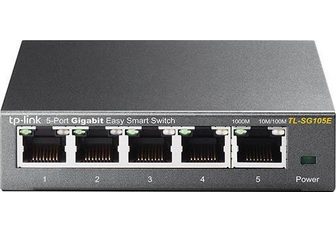 TP-Link »TL-SG105E 5-Port« Netzwerk-Switch