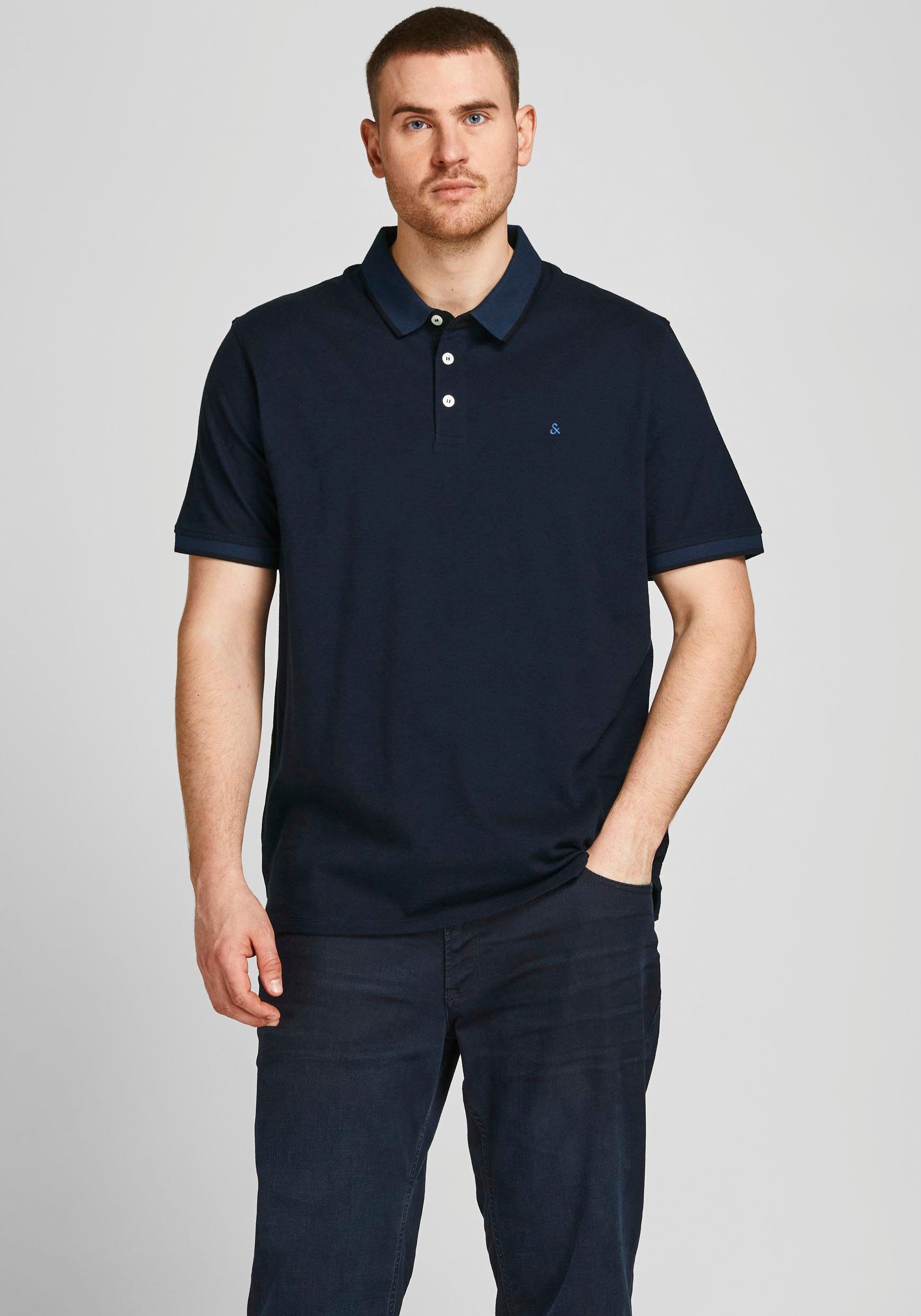 Jack & Jones PlusSize Poloshirt Paulus Polo bis Größe 6XL