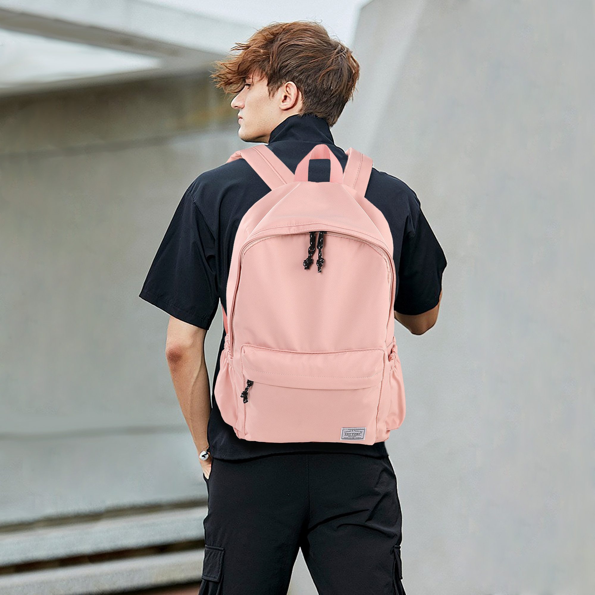 TAN.TOMI Freizeitrucksack Rucksack Laptop College City Rucksack-Rucksack Laptop Fach, Für Pendeln Reise Campus Sport Rucksäcke, tasche mit viel Stauraum