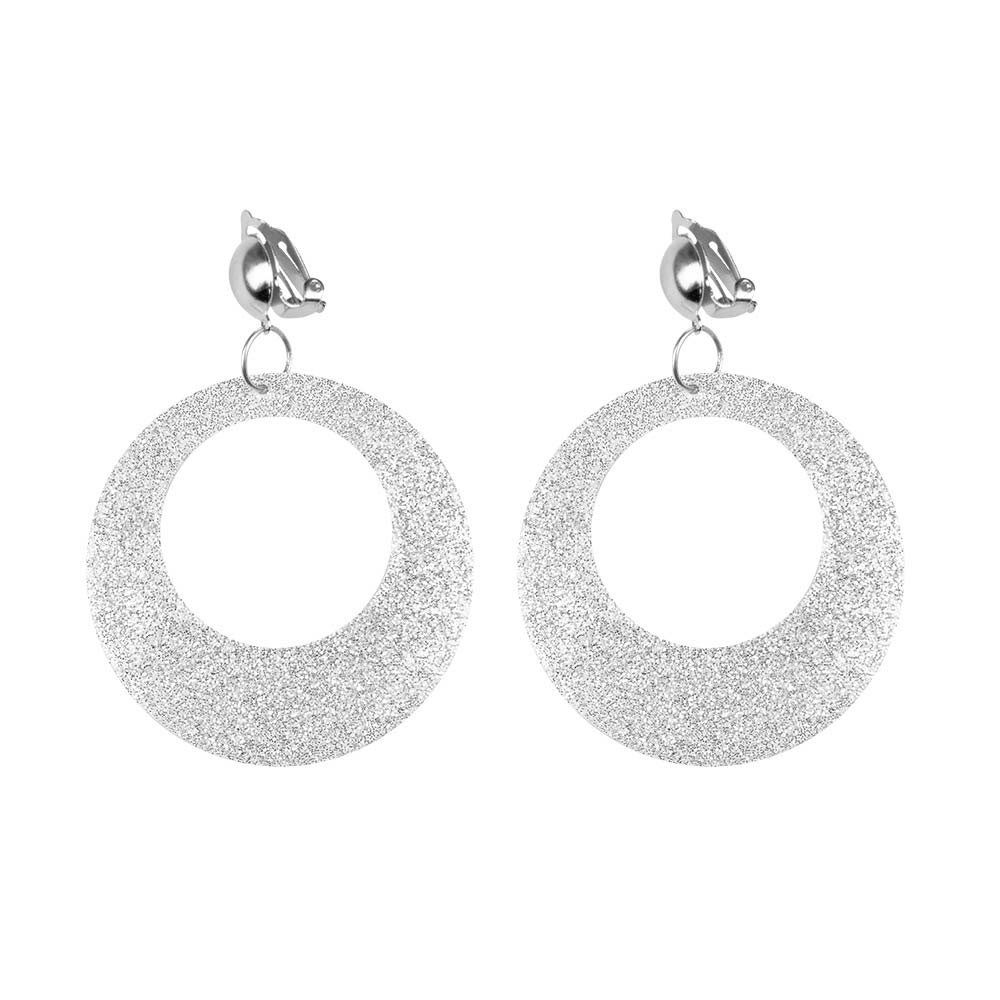 Boland Kostüm Ohrringe Glitter
