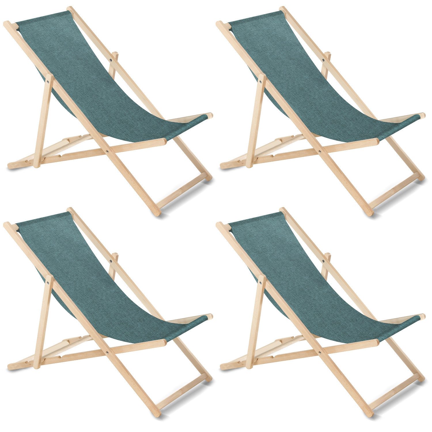 GreenBlue Gartenliege GB183, 4 St., Klassischer günstig online kaufen
