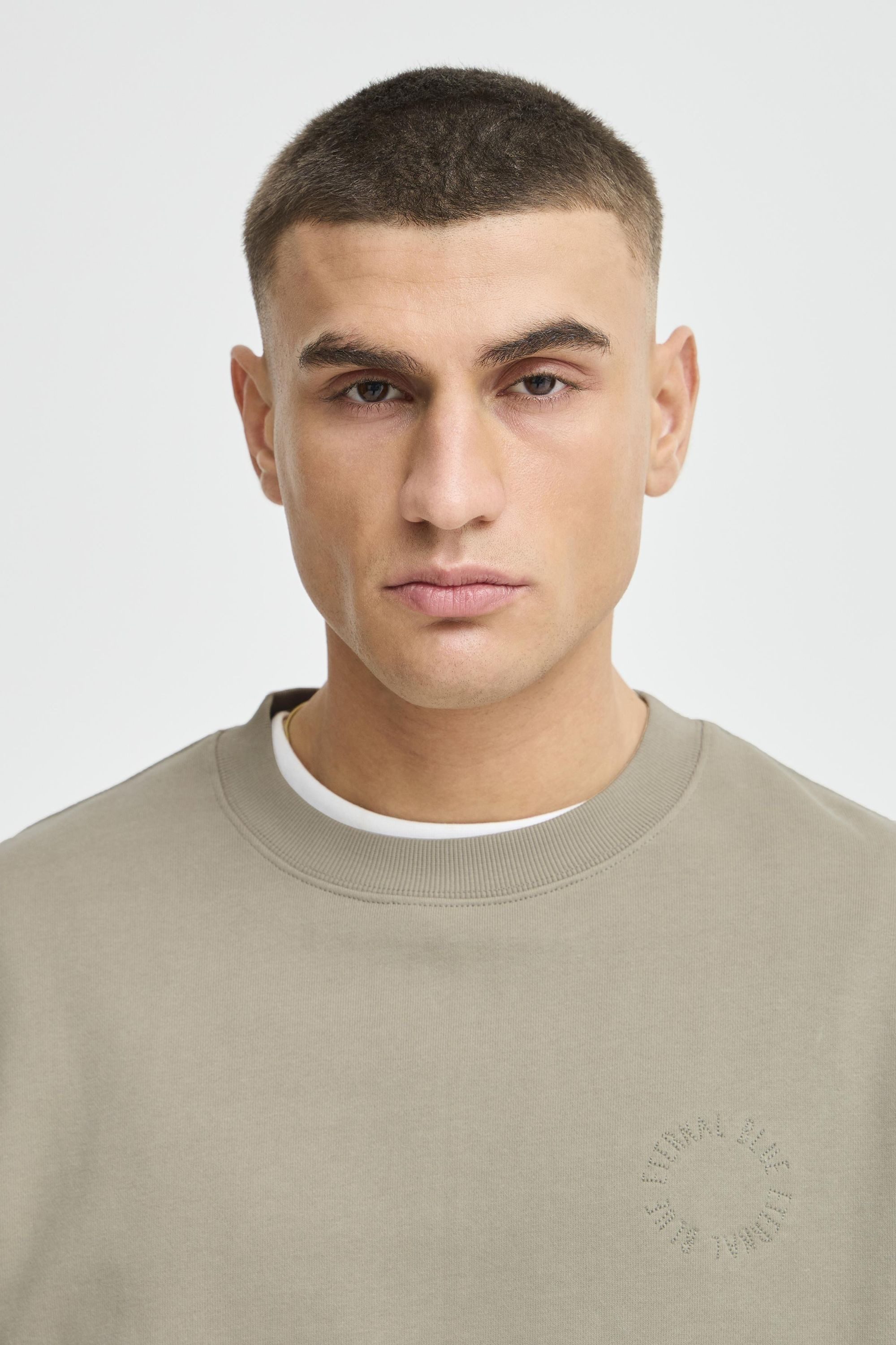 !Solid Sweatshirt SDOratio Lässiges Sweatshirt mit Backprint
