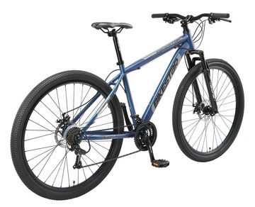 Bikestar Mountainbike 29 Zoll Reifen 19 Zoll Rahmen, 21 Gang Shimano Tourney RD-TY300 Schaltwerk, Kettenschaltung, 29 Zoll