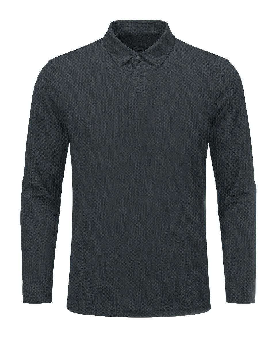Langarm-Poloshirt