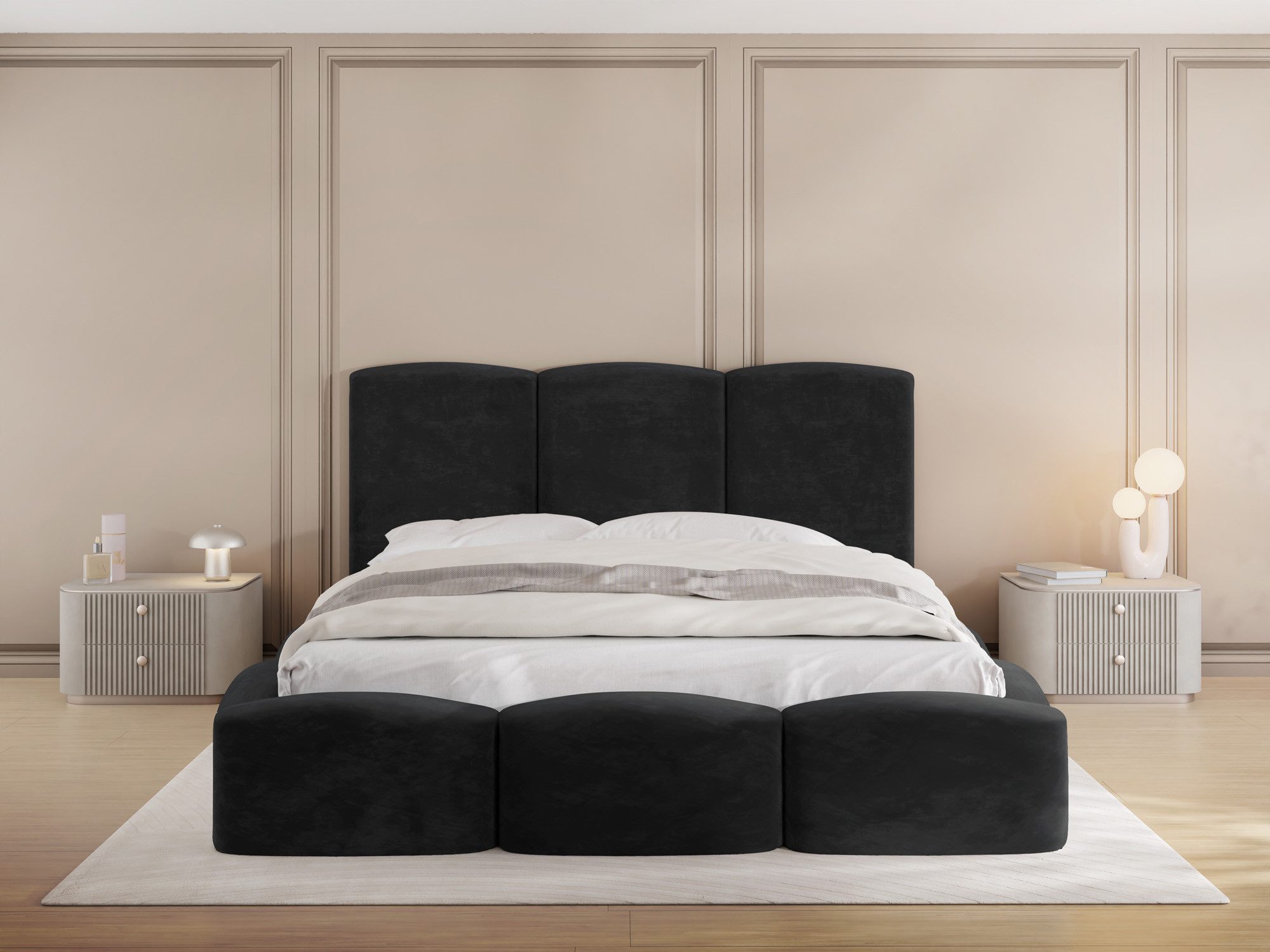 WFL GROUP Polsterbett Harmony (Modernes Polsterbett günstig online kaufen