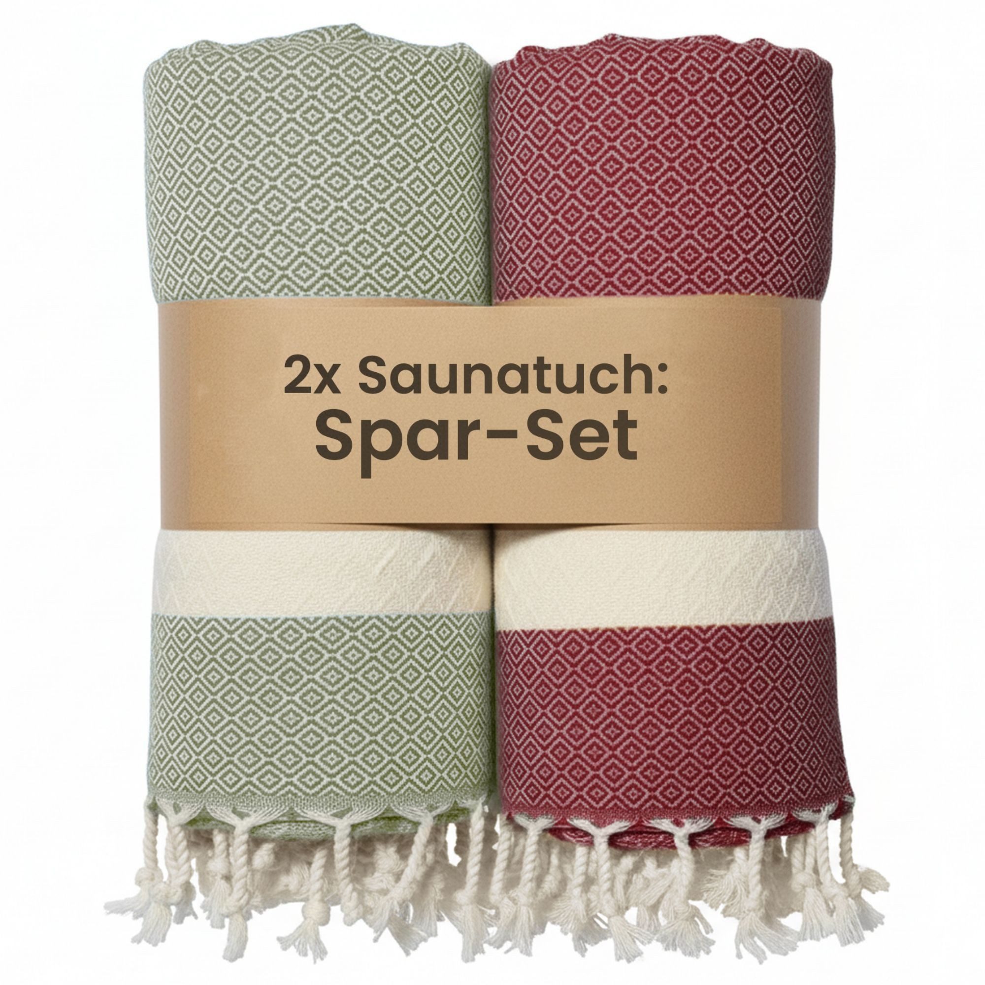 furora HOLIDAY Saunatuch Saunahandtuch Saunatuch Damen + Herren, Hamamtuch groß 100x200 XXL