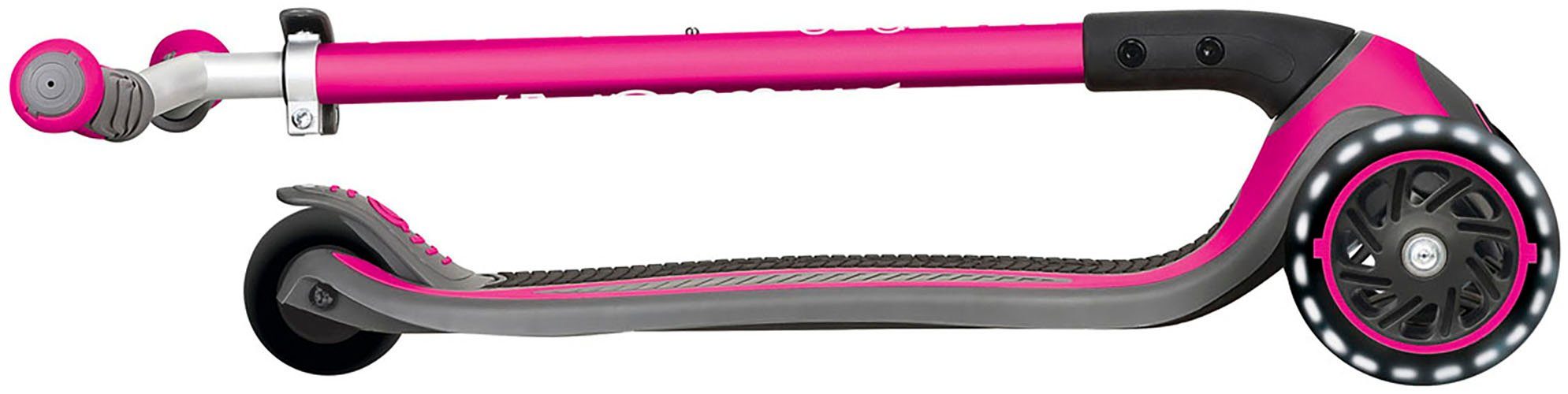 Globber pink authentic toys mit LIGHTS, Leuchtrollen & sports Dreiradscooter MASTER