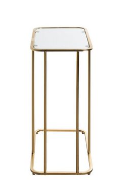 HAKU Beistelltisch HAKU Möbel Beistelltisch - gold - H. 65cm x B. 45cm