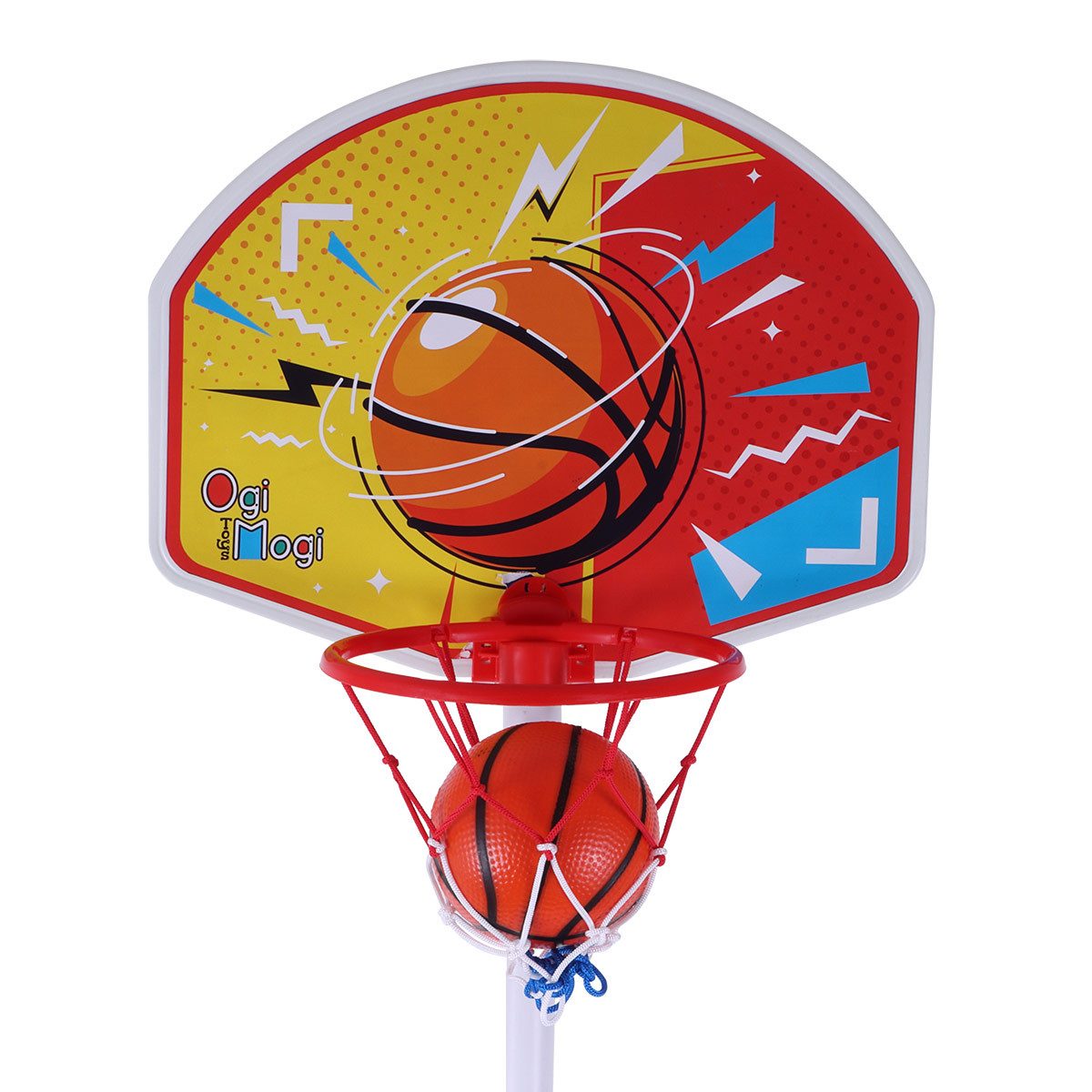 OGI MOGI TOYS Lernspielzeug Ogi Mogi Kinder Basketballkorb – Sport & Bewegung für drinnen und drau (1-St)