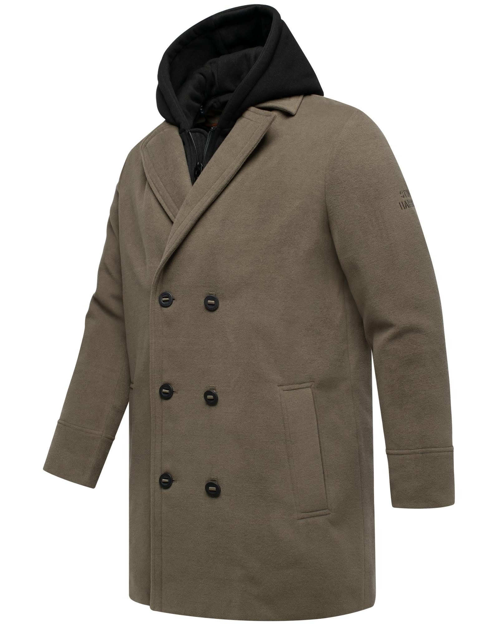 Stone Harbour Trenchcoat Darioon XX Mantel in Woll-Optik mit herausnehmbare günstig online kaufen