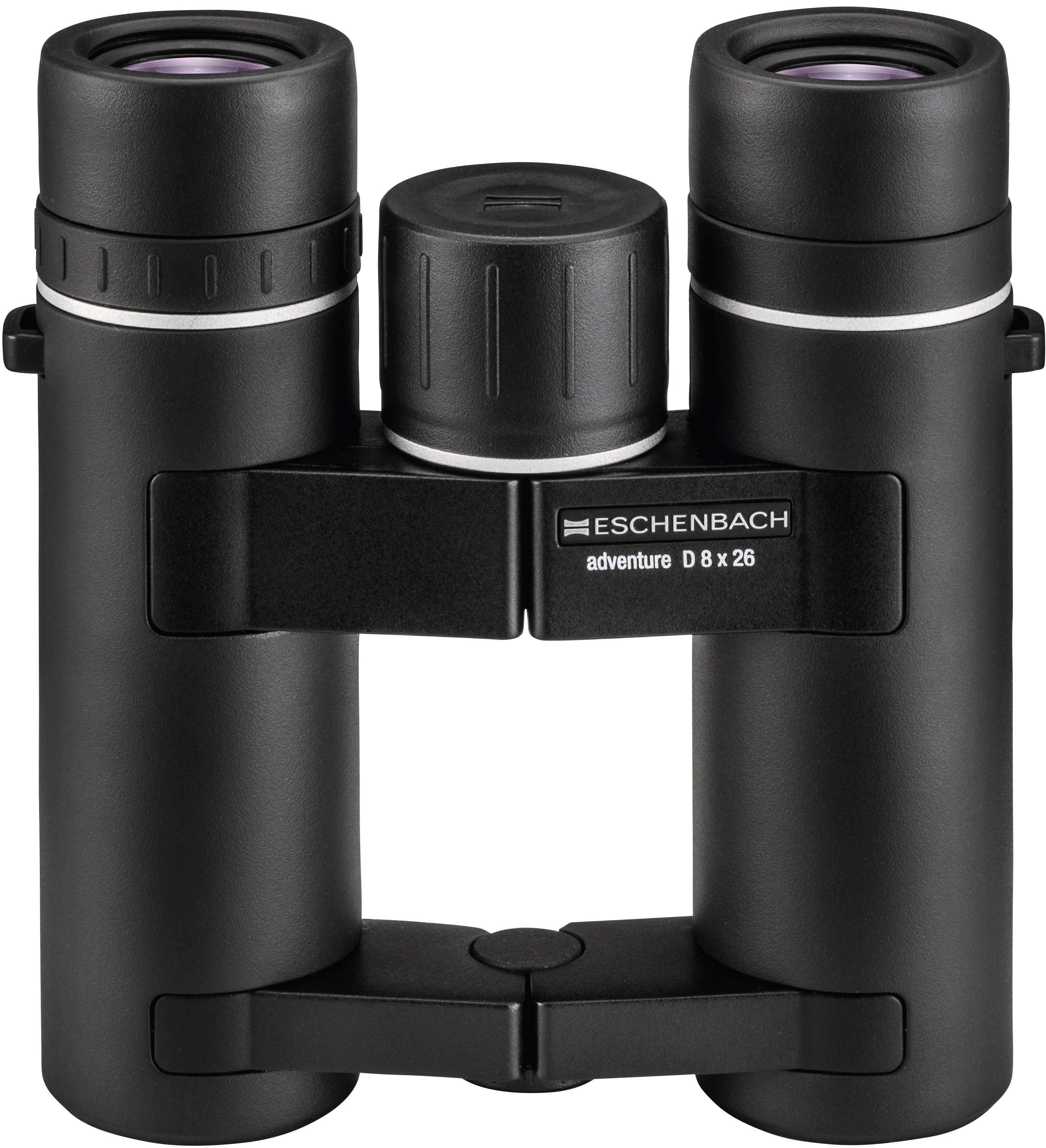 Eschenbach Optik adventure 8 x 26 Fernglas (Kompakt, leicht & robust mit Brillenträger-Okularen)