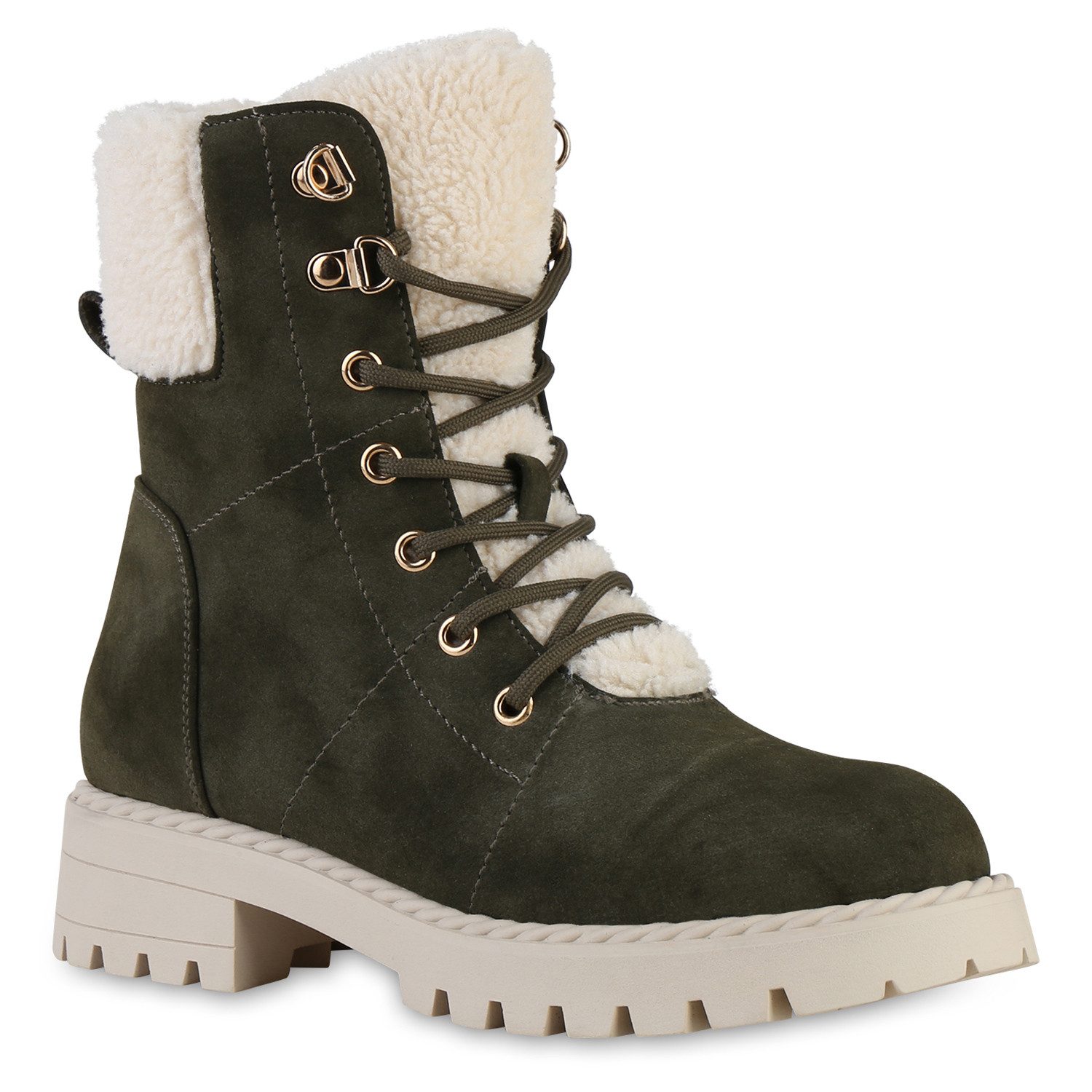 VAN HILL 841345 Schnürstiefelette Damen Gefütterte Schnürstiefeletten Beque günstig online kaufen