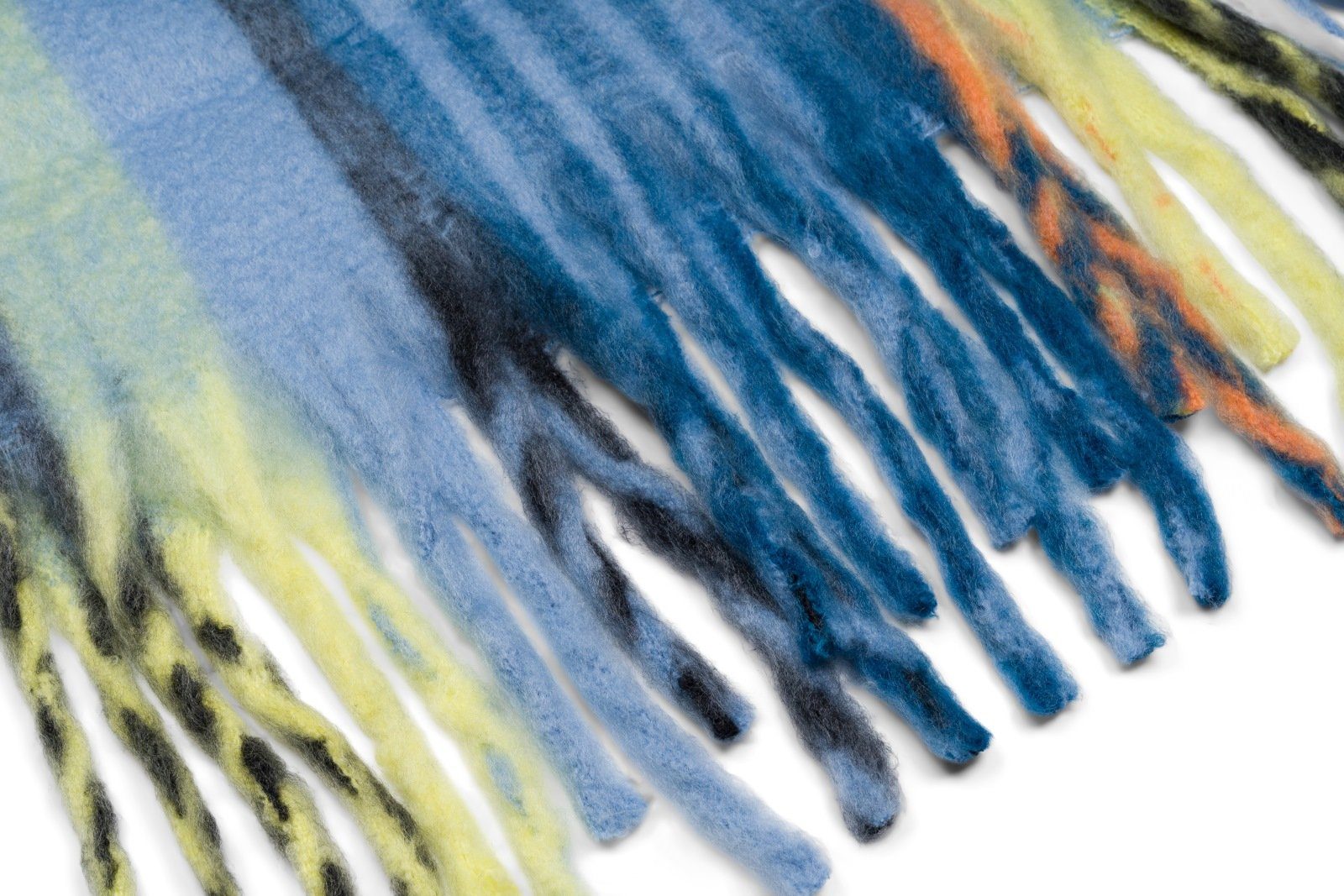 styleBREAKER XXL-Schal Web Strickschal Streifen bunt, günstig online kaufen