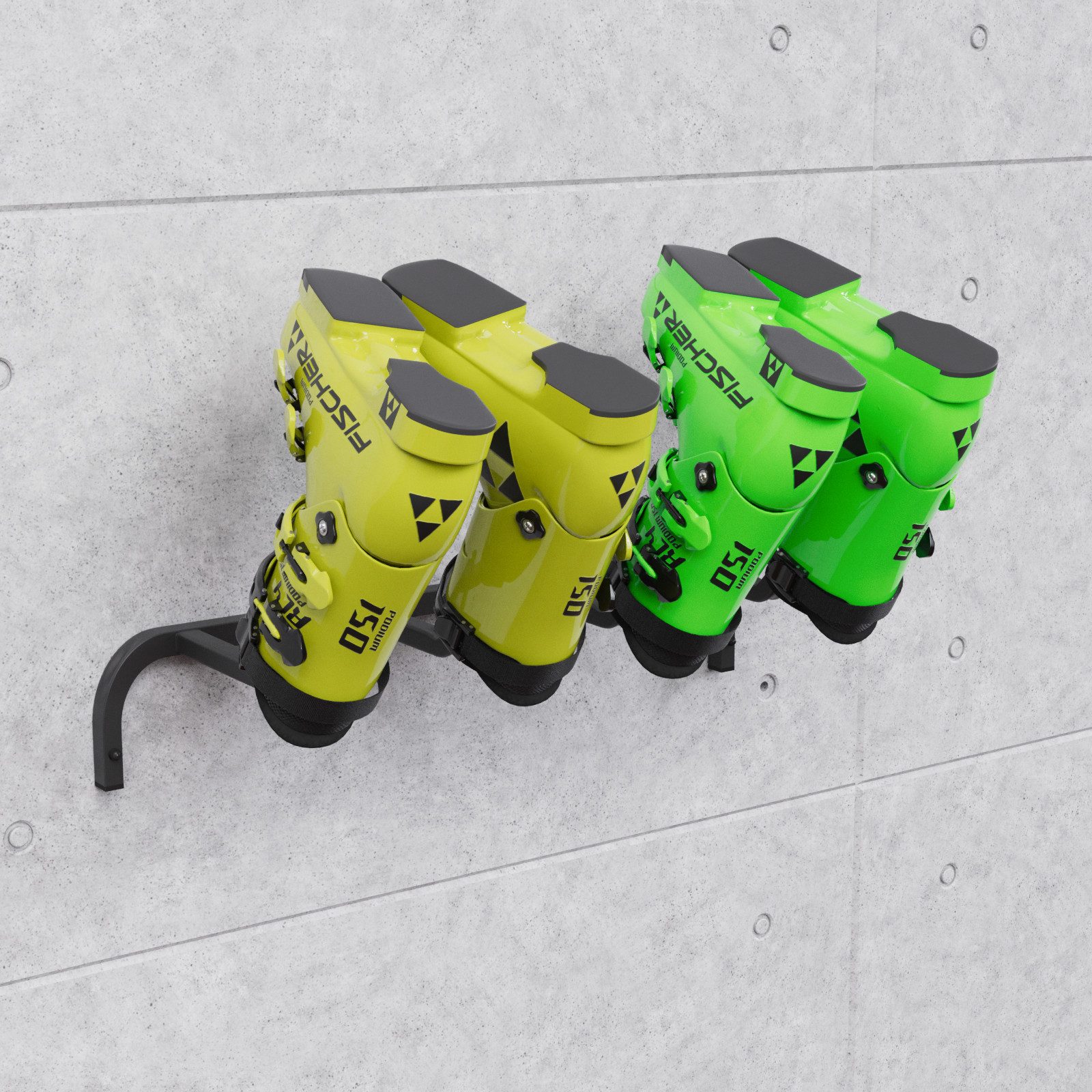 QLS Schuhregal für Skishuhe