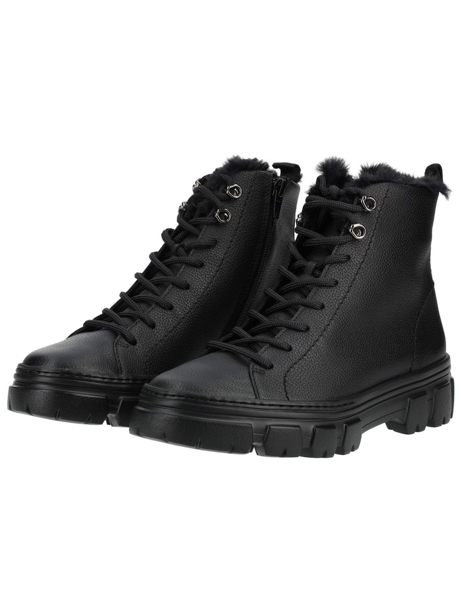 Paul Green Paul Green Stiefelette Glattleder Schnürstiefelette – Bild 4 von 5