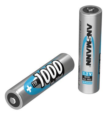 ANSMANN AG Ansmann NiMH-Akku Typ 1000 AAA Micro 950mAh 4er-Blister Akku 950 mAh (1,2 V)