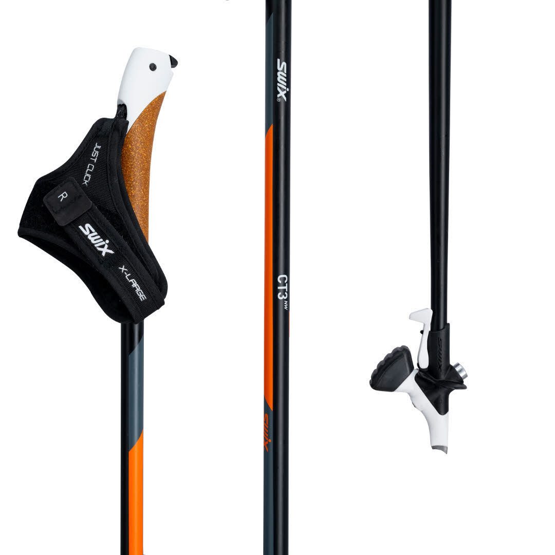 Swix Nordic-Walking-Stöcke CT3 Twist&Go, Just Click