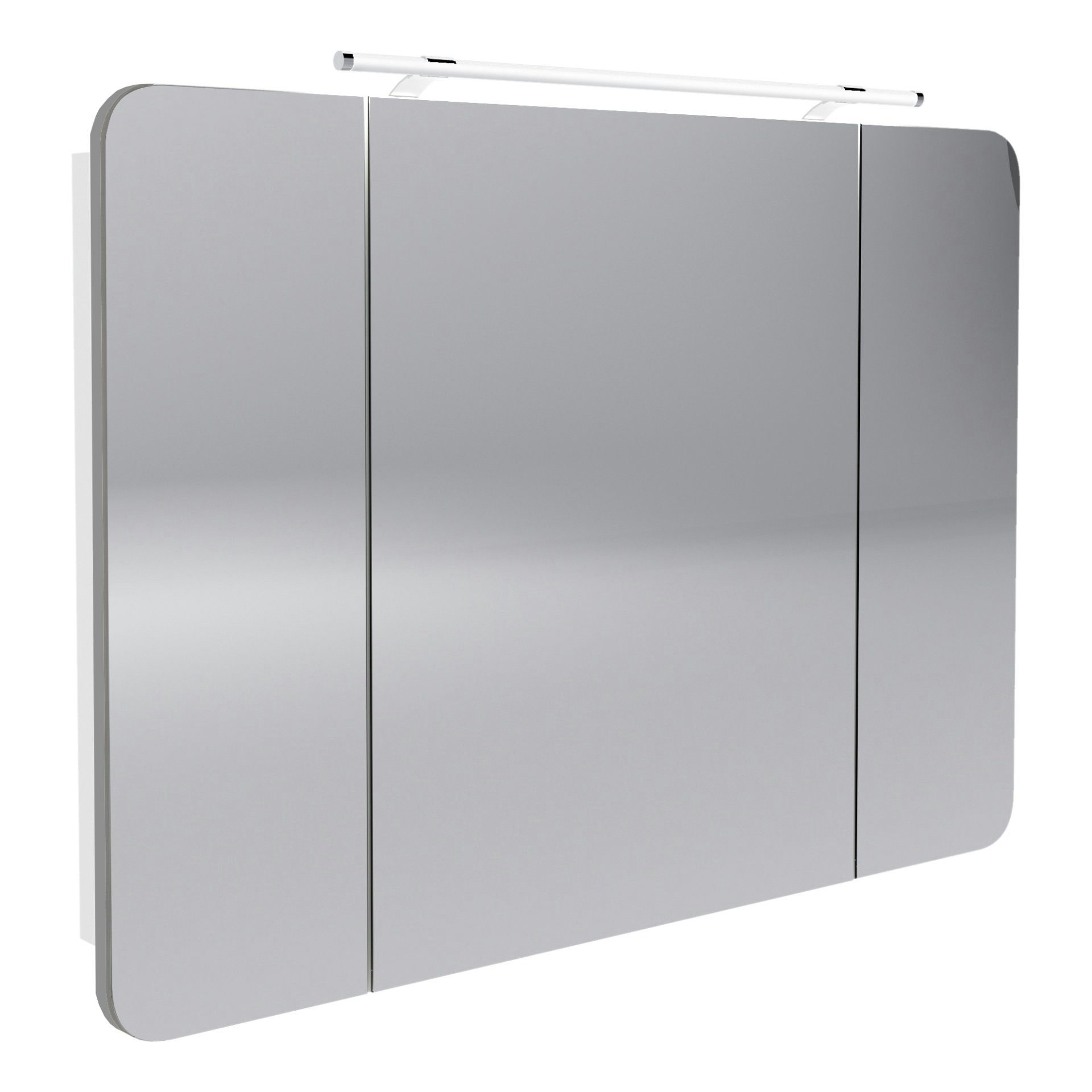 BADEDU Spiegelschrank LED Spiegelschrank, Badschrank, Spiegelkasten, Badezimmerschrank