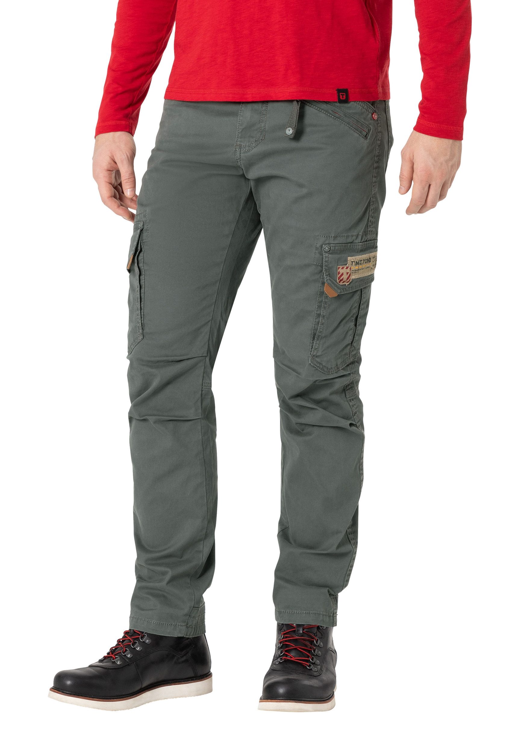 TIMEZONE Cargohose Regular Fit mittlere Bundhöhe Slim Legs TIMEZONE Regular RogerTZ