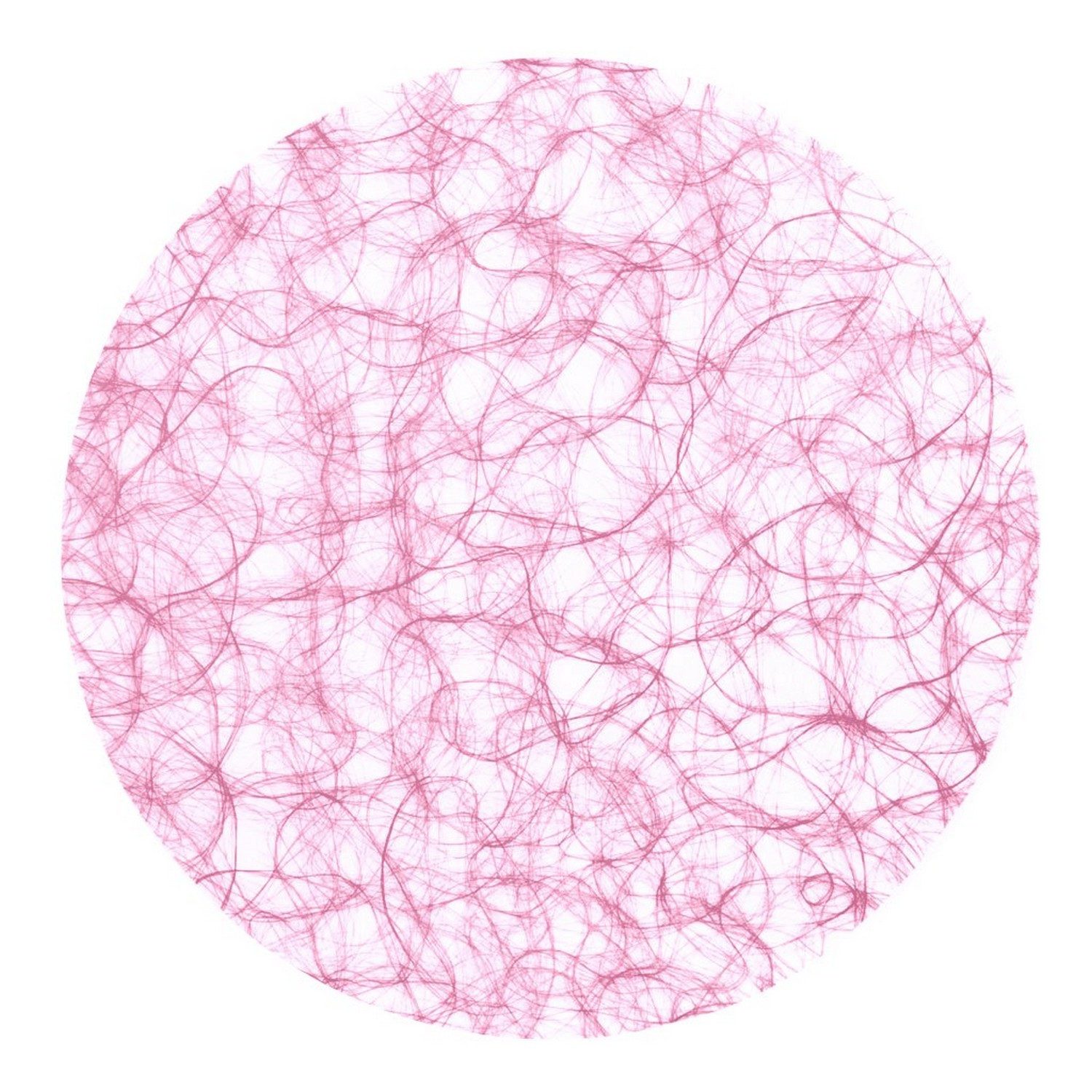 Deko AS Platzset Sizoweb-Kreise - rosa - ca. 56cm Ø - 1 VE = 12 Stück - 64K 014