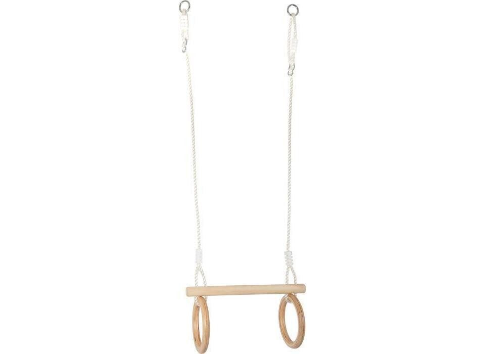 Small Foot Schaukelsitz Trapez mit Turnringen aus Holz günstig online kaufen