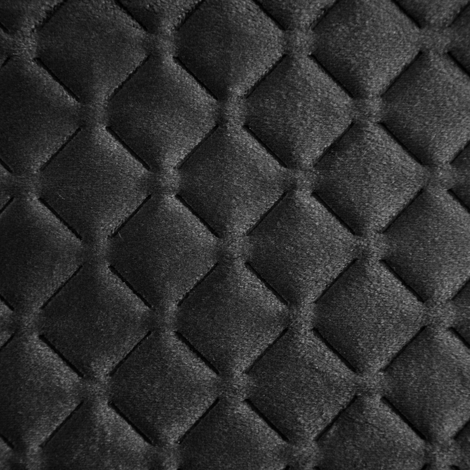 Eurofirany Tagesdecke Gesteppte Decke Velours Karomuster Weicher Überwurf, günstig online kaufen