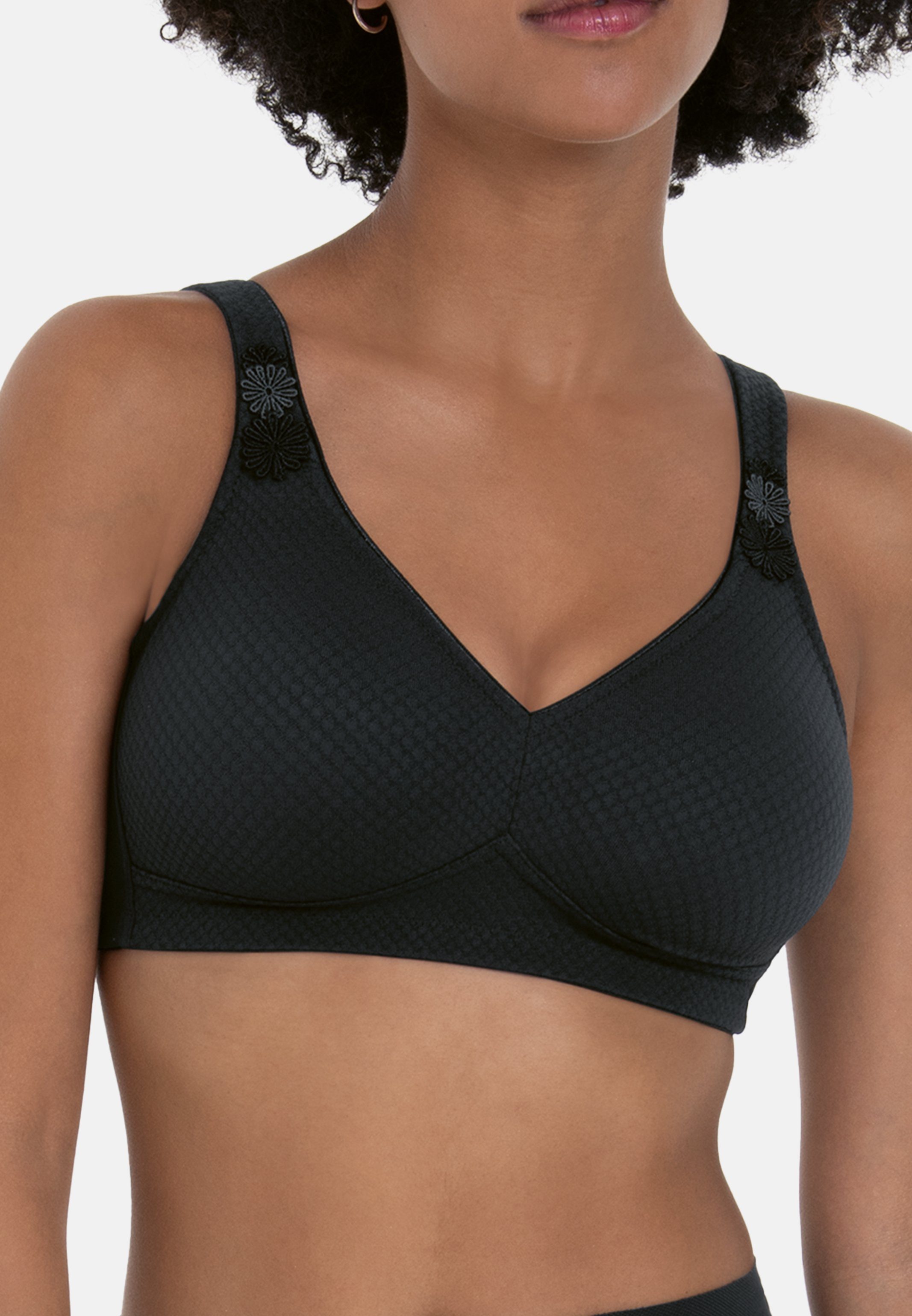 Anita Bügelloser BH Leni (1-tlg) Komfort BH ohne Bügel - Elastisches Jacquard-Gewebe