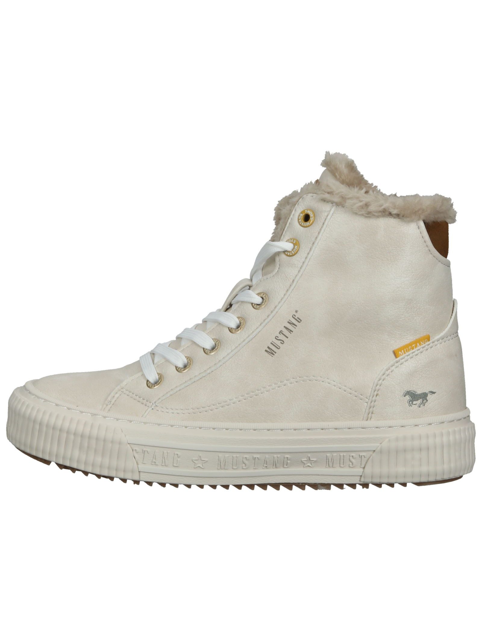 Mustang Shoes Winterboots, High Top Sneaker, Schnürboots mit Plateausohle günstig online kaufen