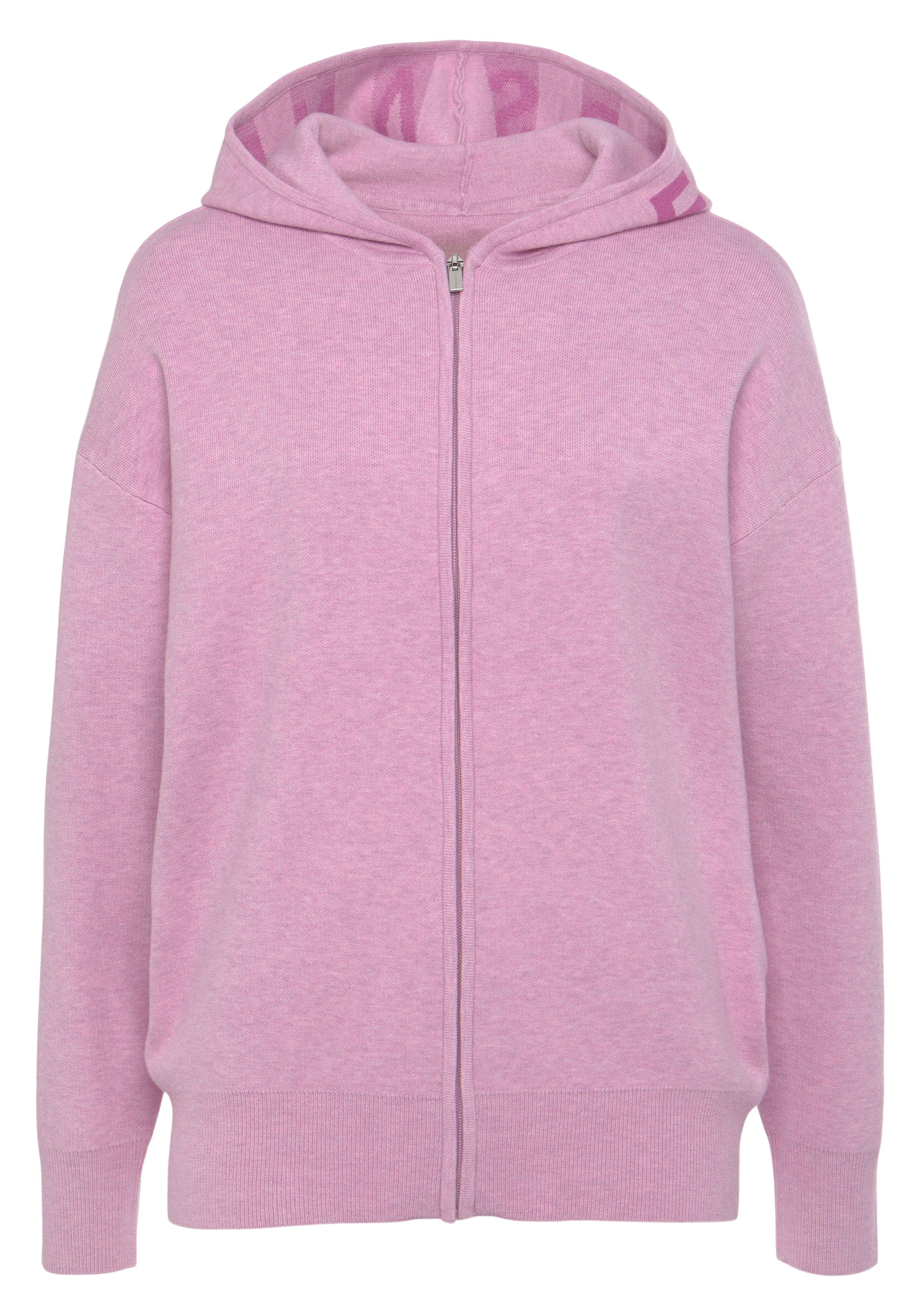 Elbsand Strickjacke aus hochwertigen Strick und eingestricktem Logo, Loungewear. € 69,99