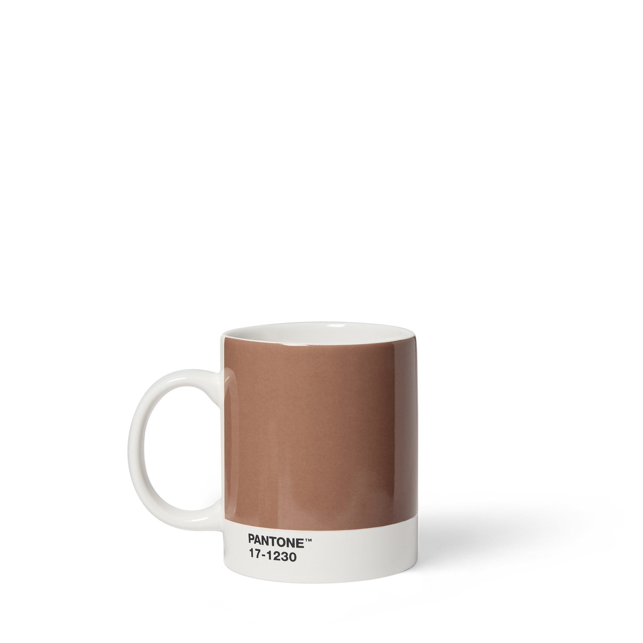 PANTONE Tasse Kaffeebecher, 375ml, CoY 2025 - Mocha Mousse 17-1230, inkl. Geschenkbox